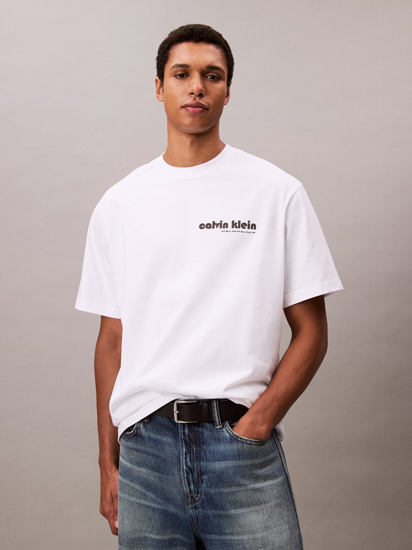 Logo Script Graphic Relaxed T-Shirt