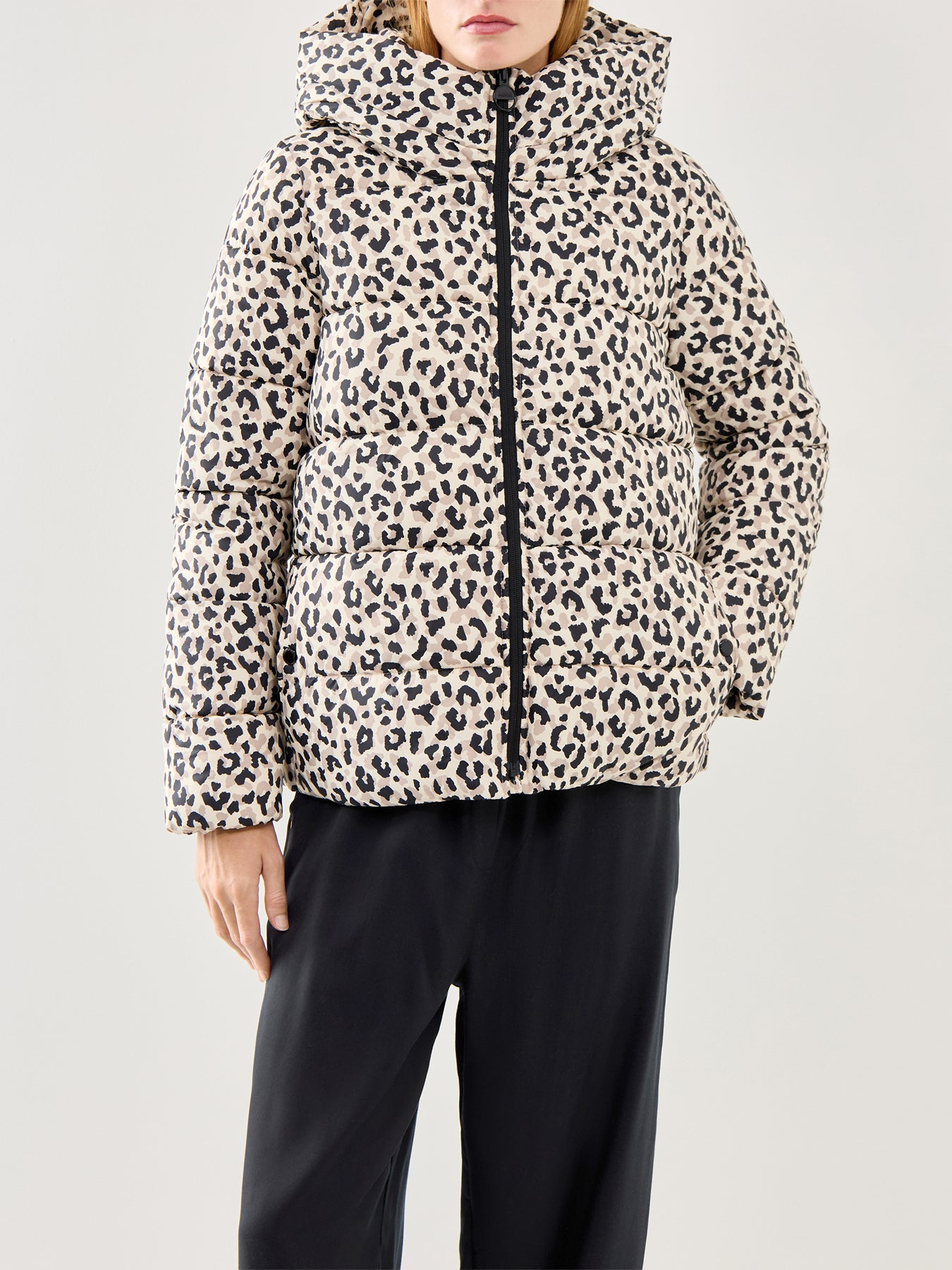 Printed Olivios Puffer Jacket