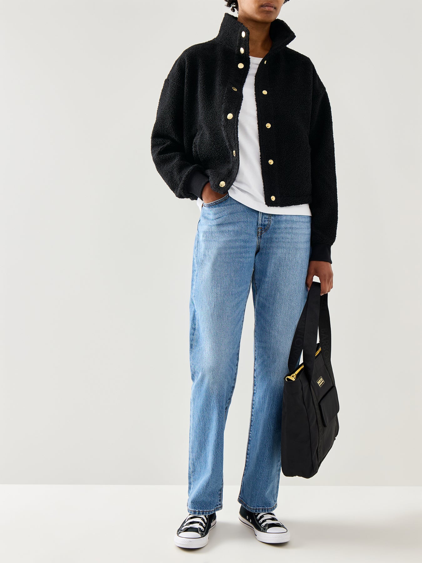 Chole Fleece Black