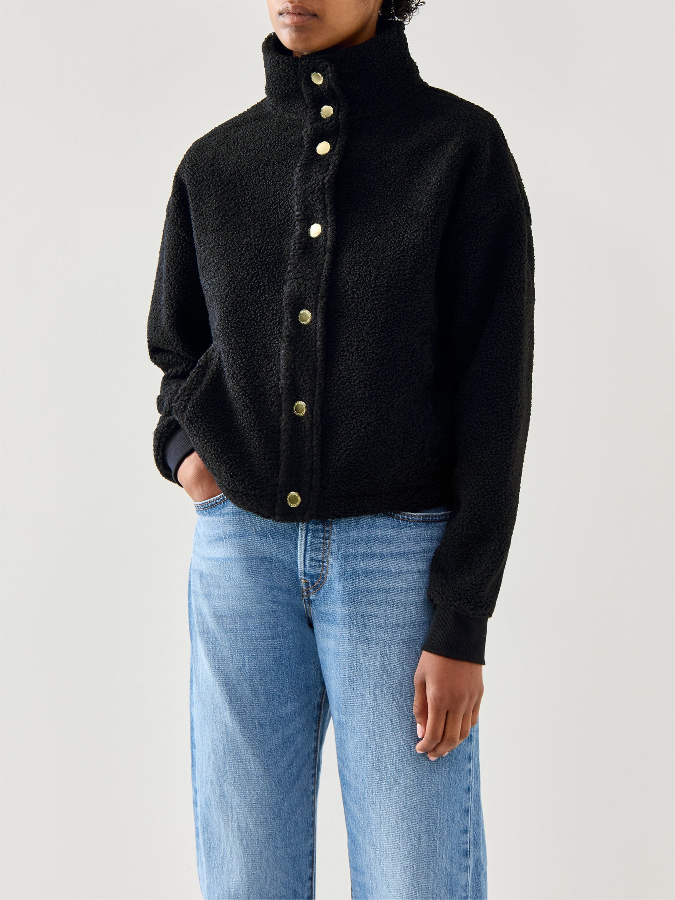 Chole Fleece Black