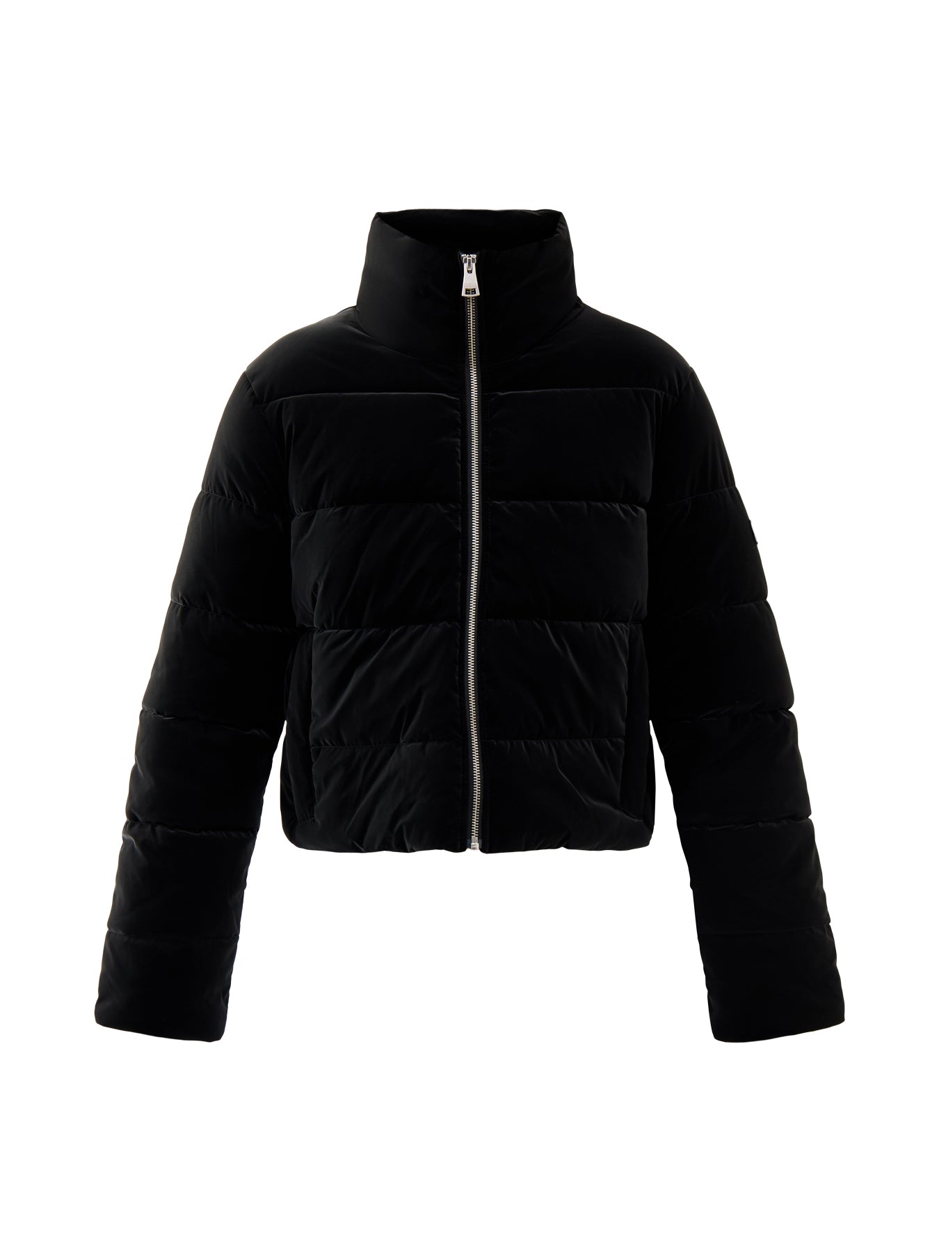 Puffer Jacket Performance Faux Fur Quilted Walker Jacket Calvin