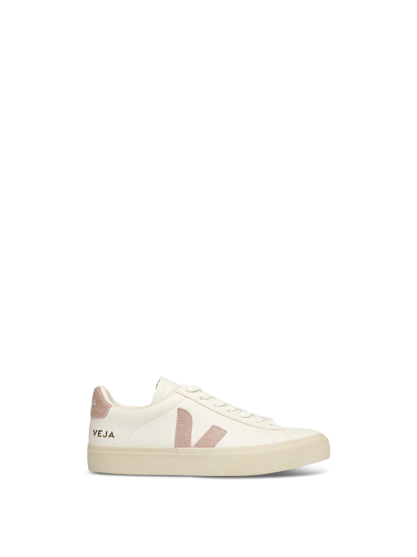 Veja Campo Leather Trainers White