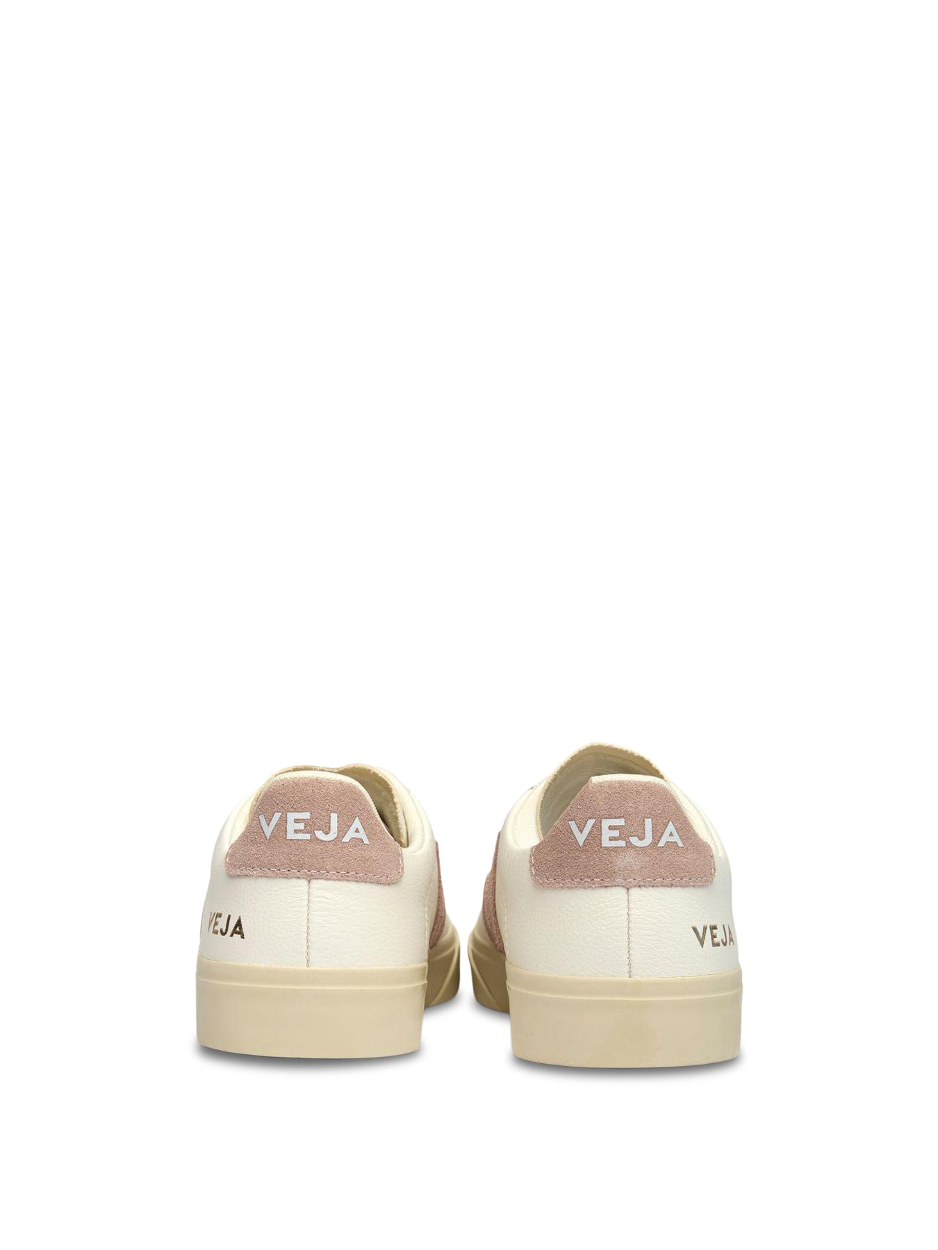 Veja Campo Leather Trainers White