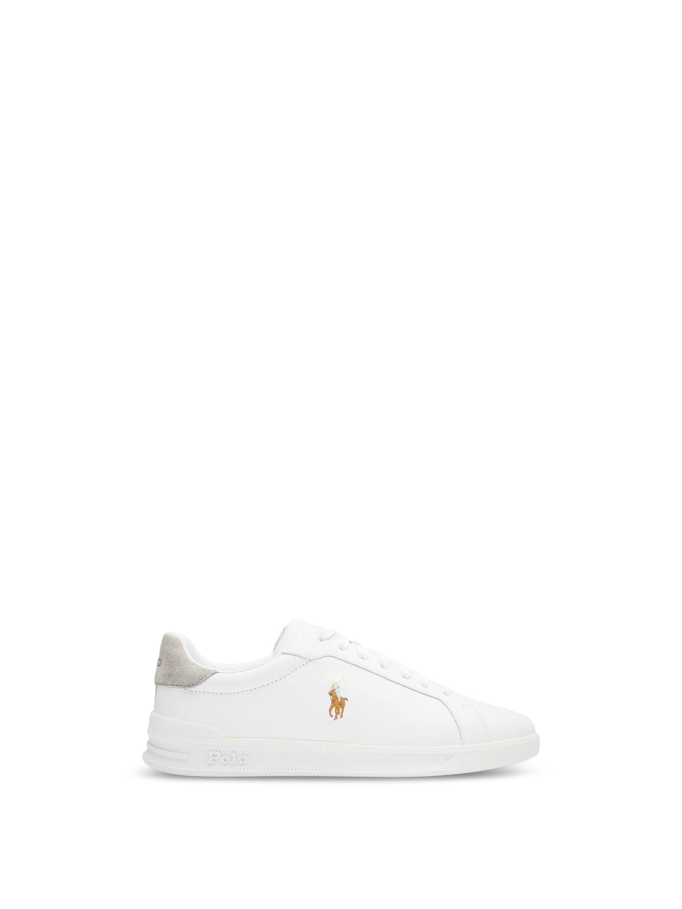 Ralph Lauren Heritage Court Trainers White