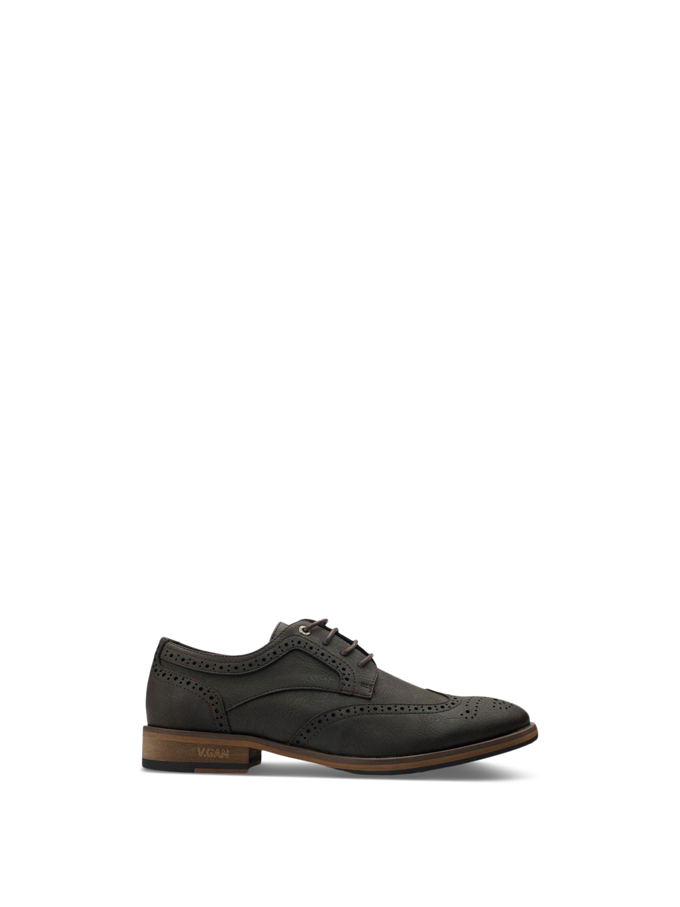 V.Gan Vegan Barley 2 Brogue Shoes Brown