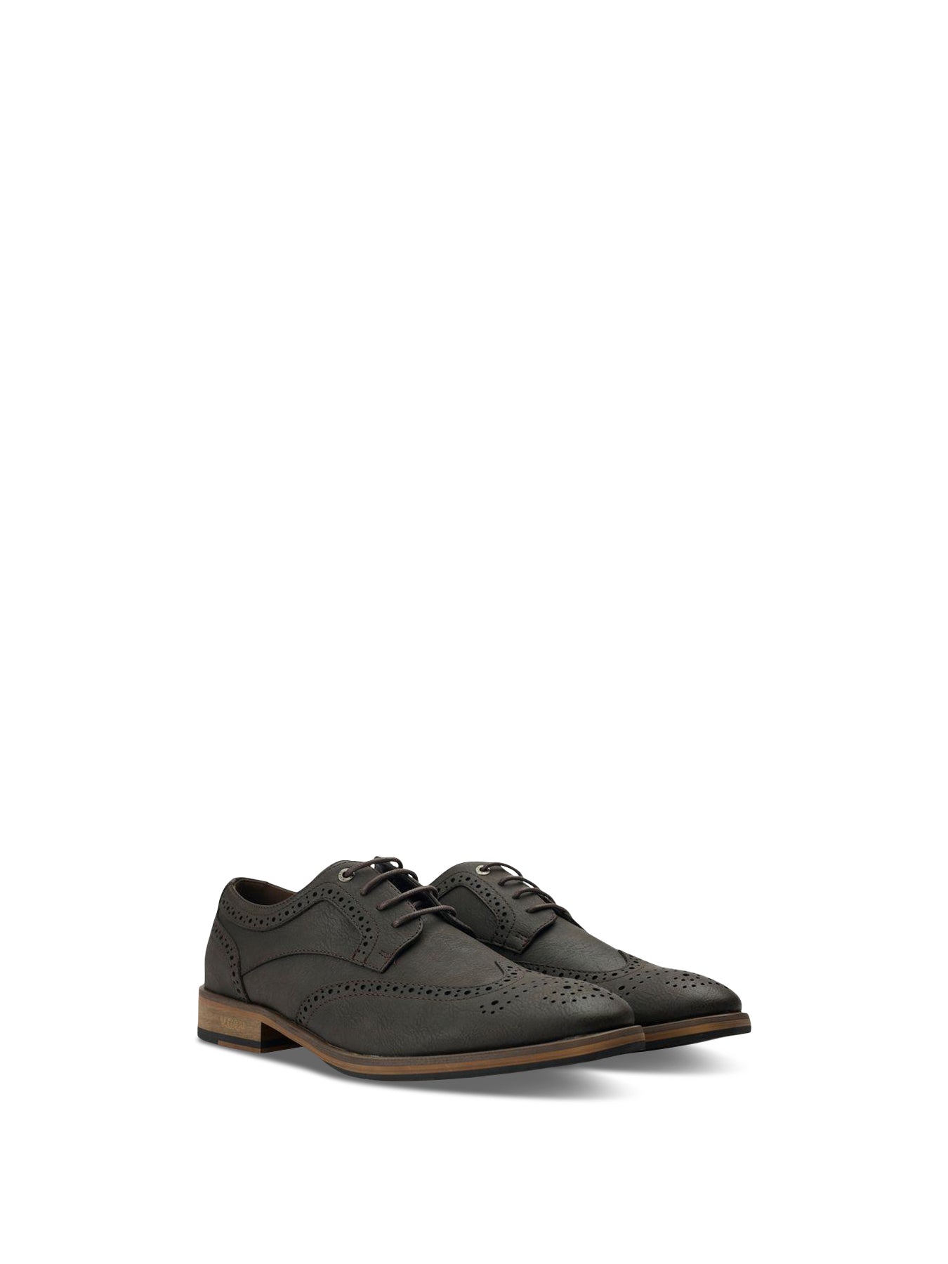 V.Gan Vegan Barley 2 Brogue Shoes Brown