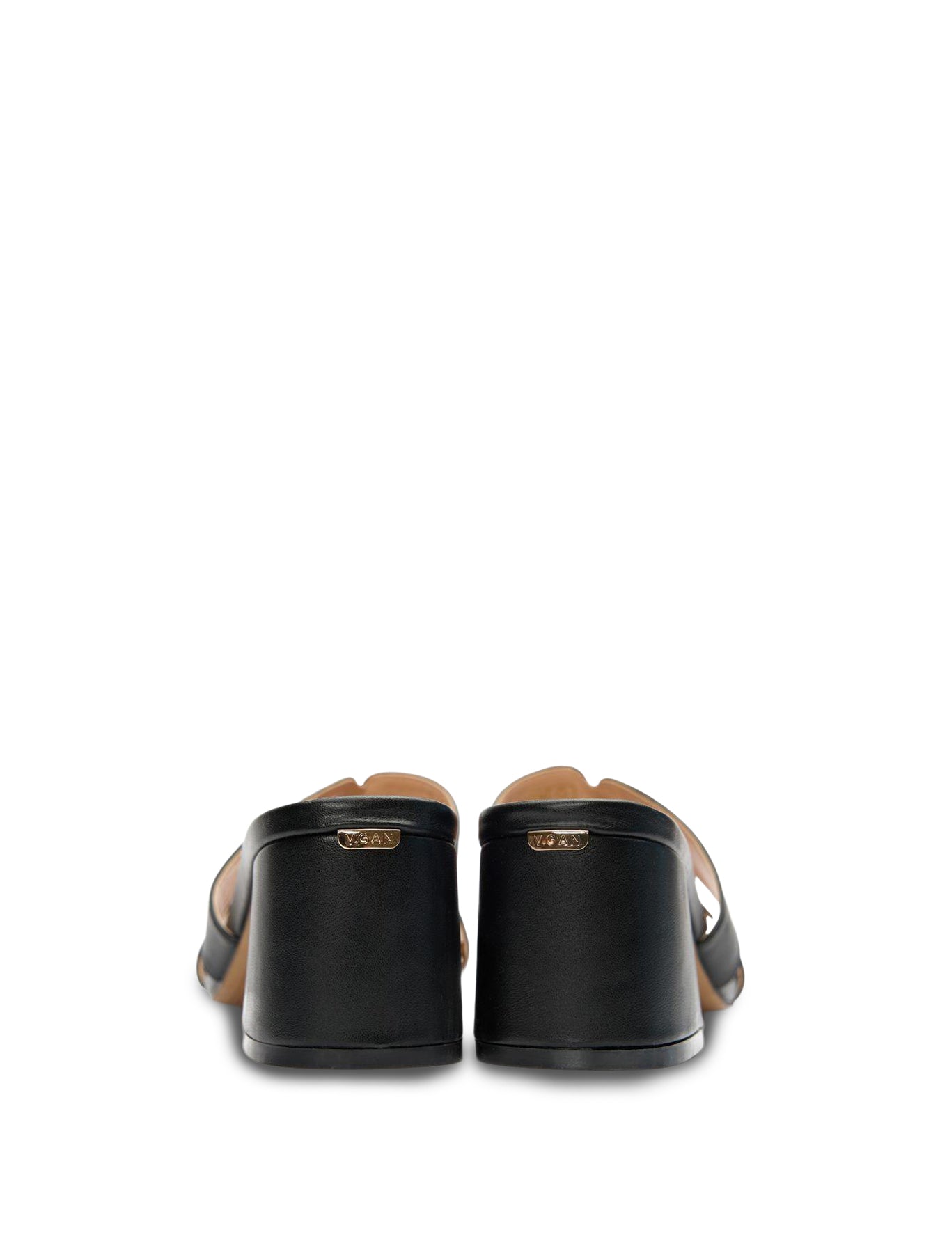 V.GAN Vegan Bok Mule Heel Sandals