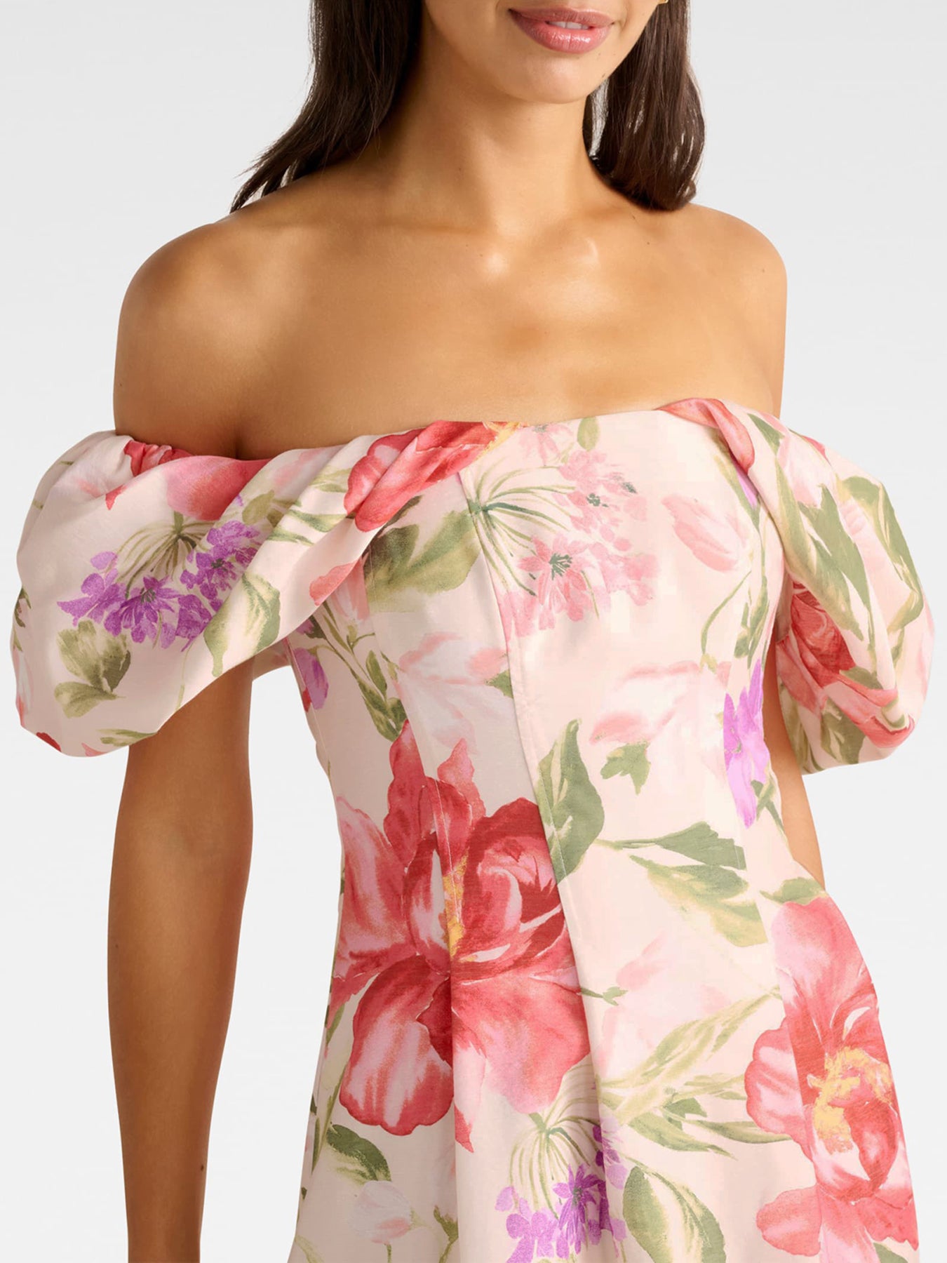 Janie Off Shoulder Midi Dress