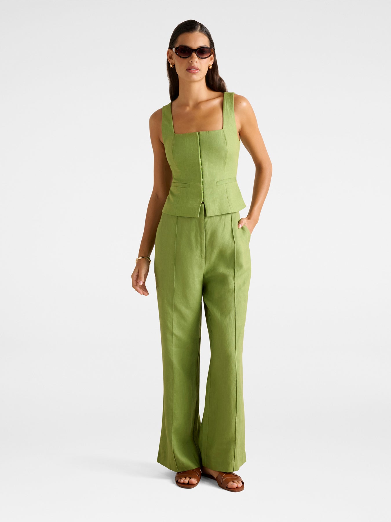 Posey Square Neck Waistcoat