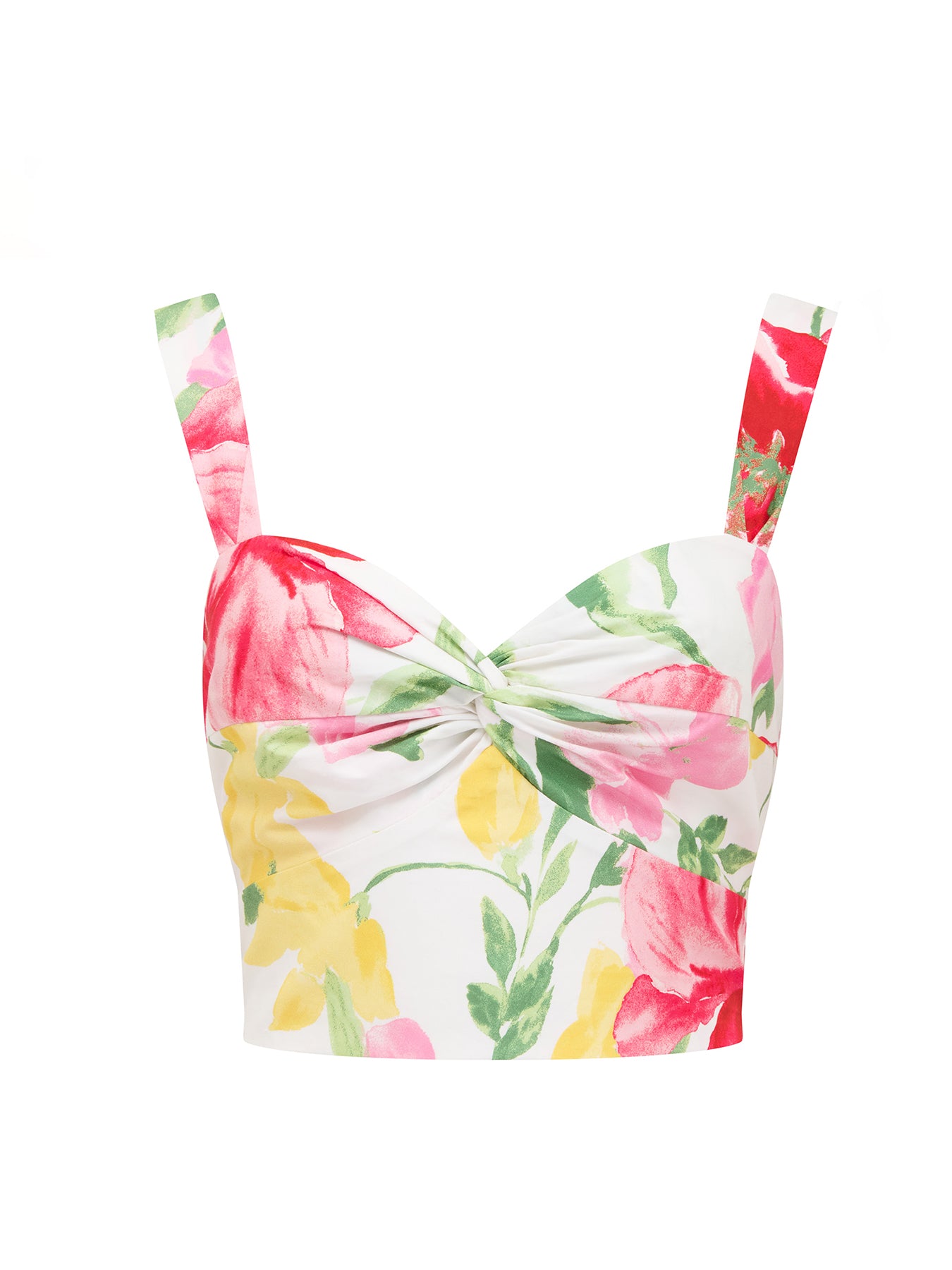 Talia Twist Front Bustier Top