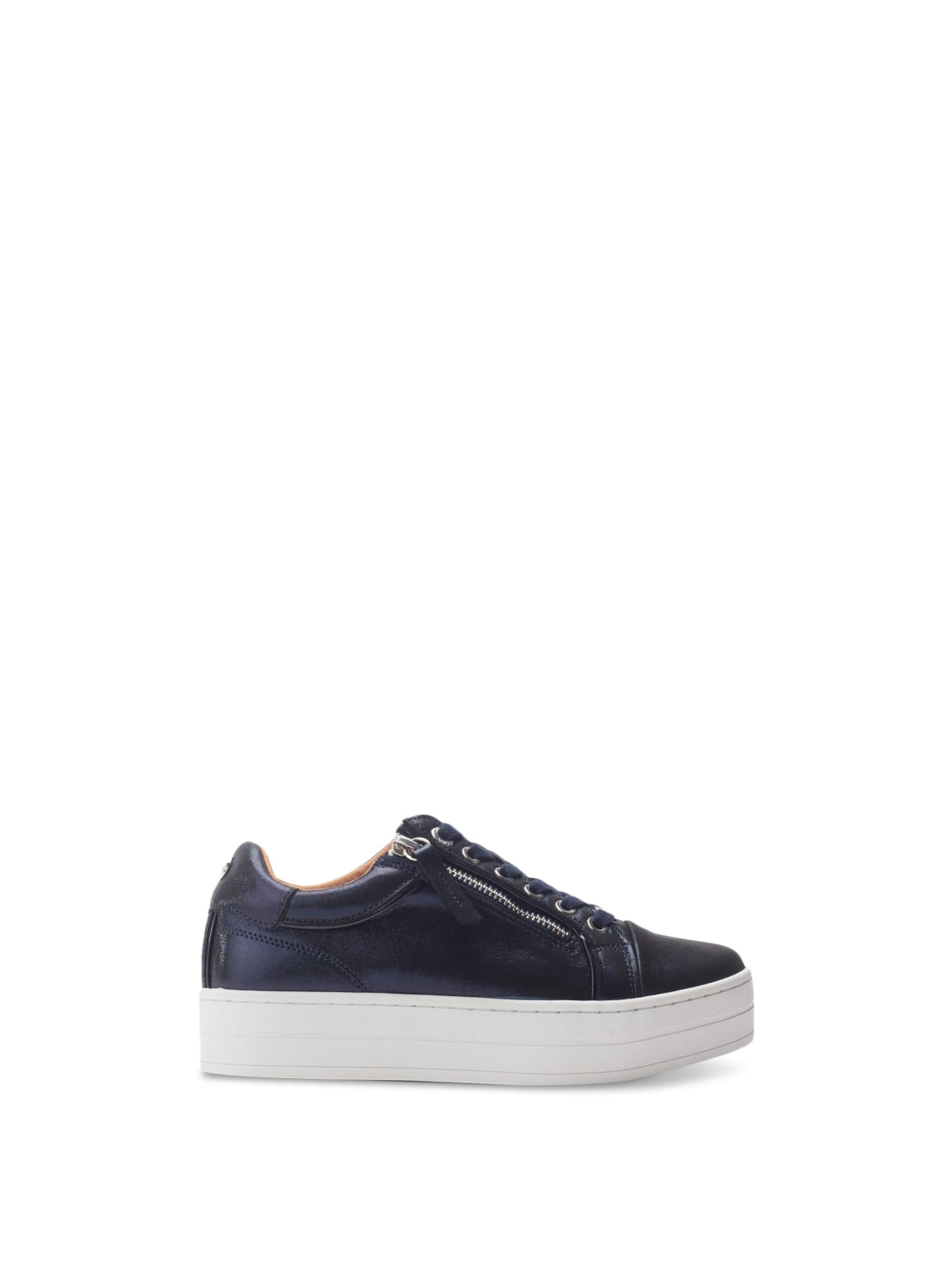 Black Barlli Side-Zip Trainers