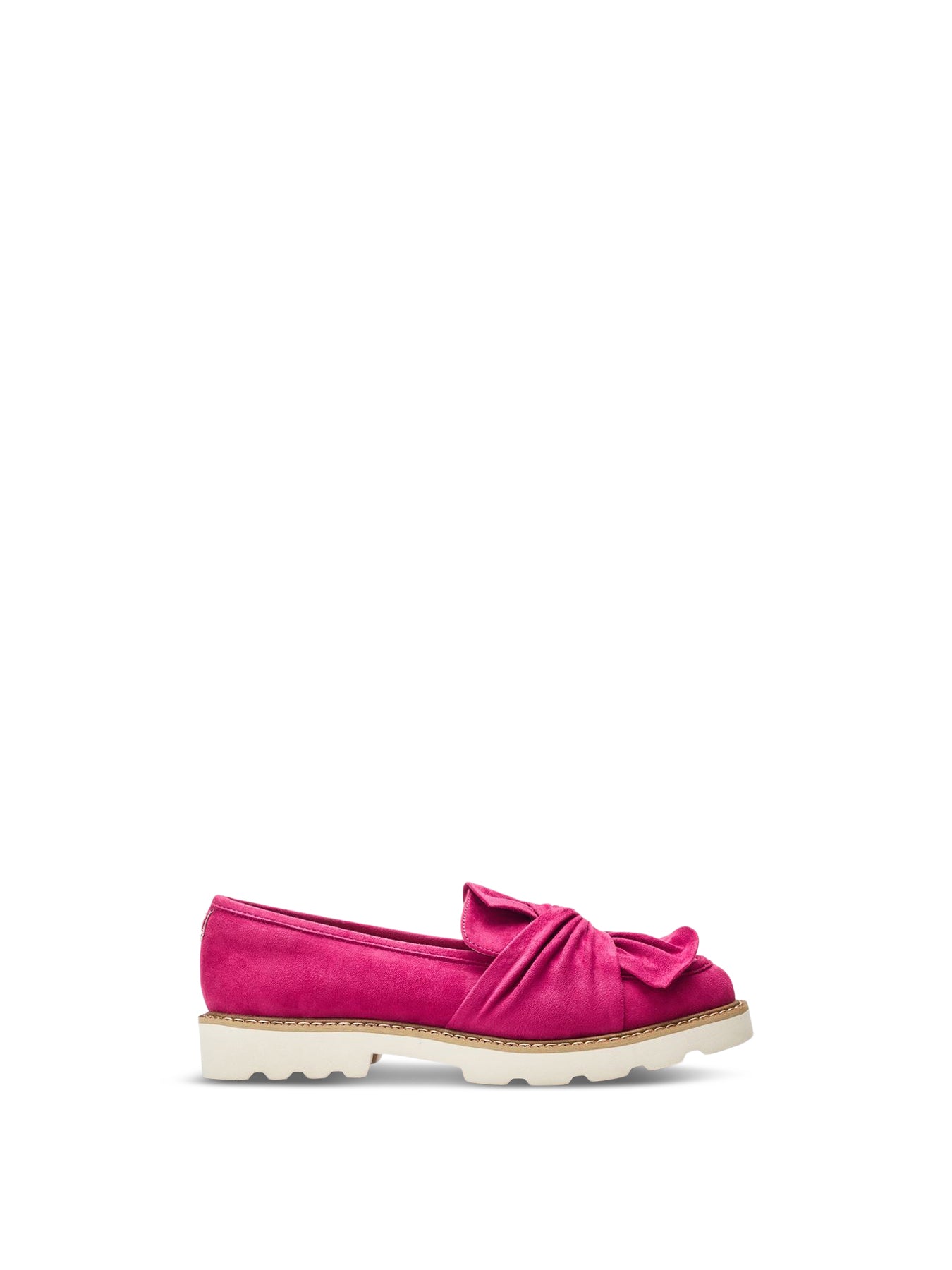 Pink Eves Bow Loafers
