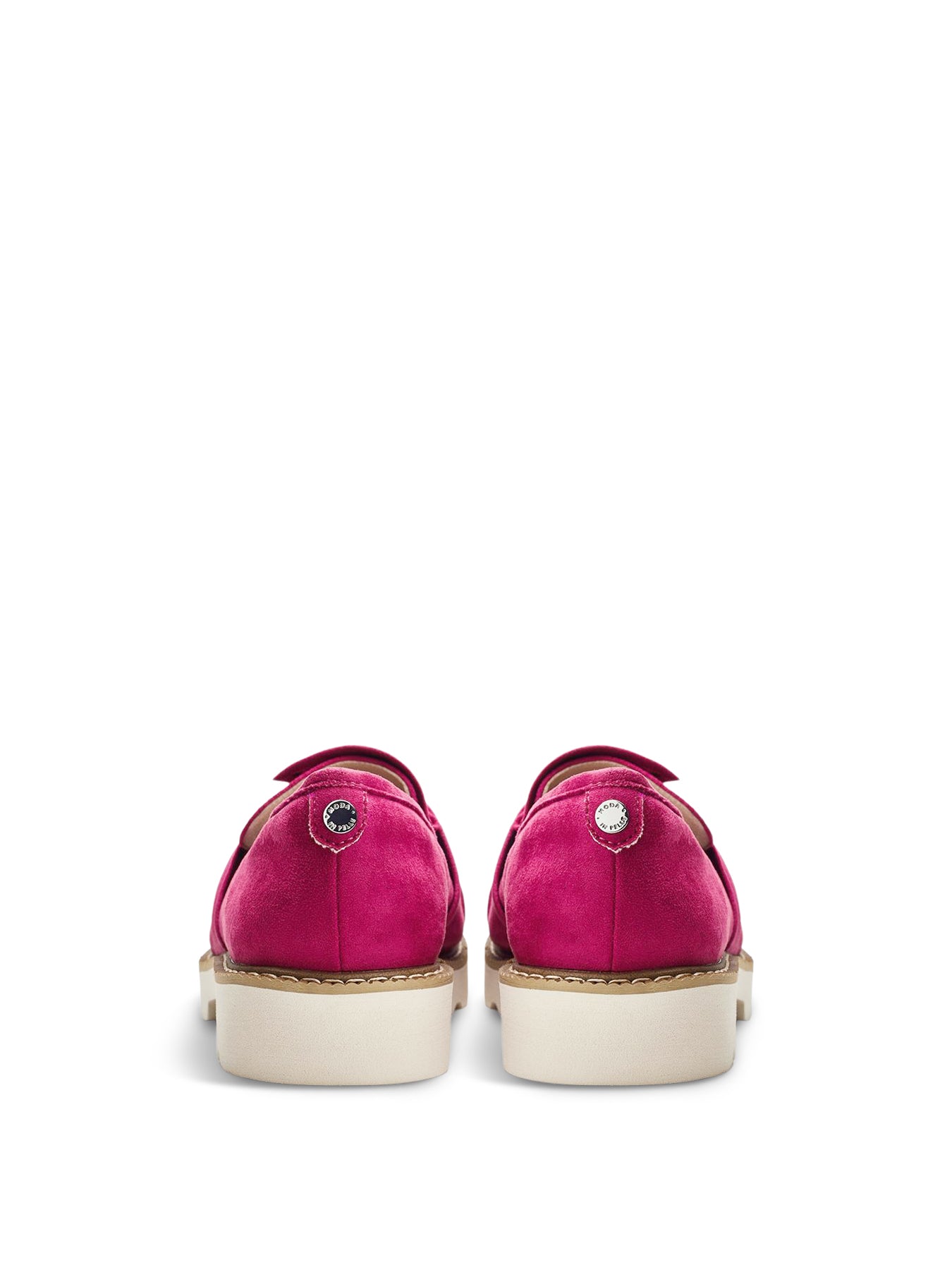 Pink Eves Bow Loafers