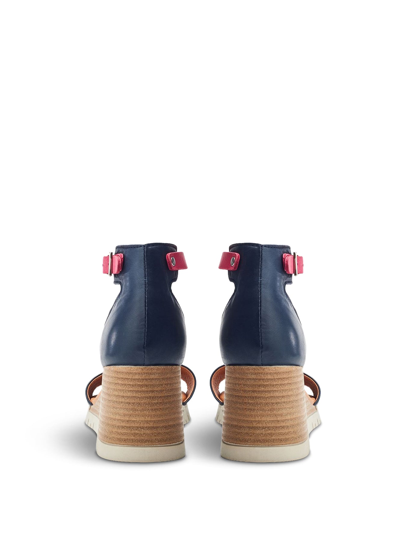 Karia Sandals Leather Blue