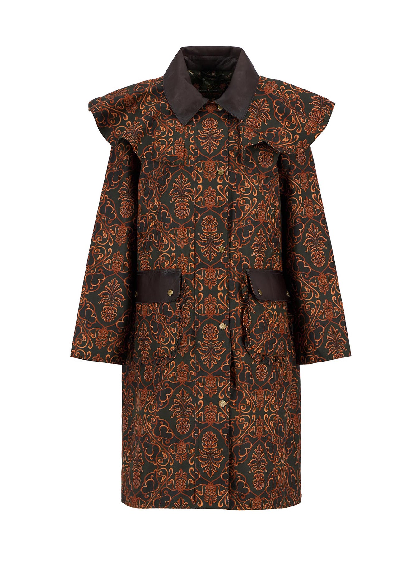 Barbour X Farm Rio Luana Wax Jacket