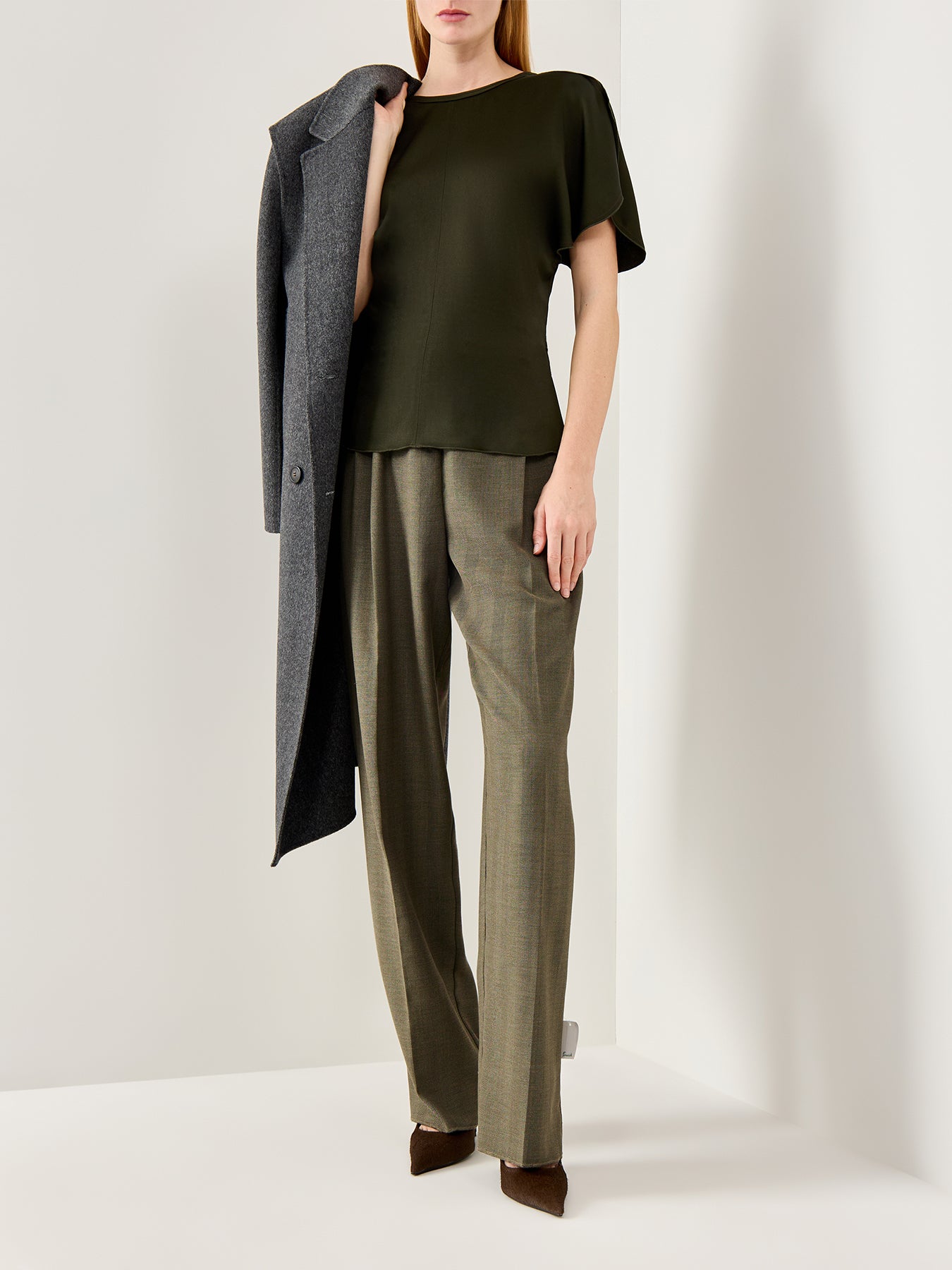 Bella Top Dark Olive