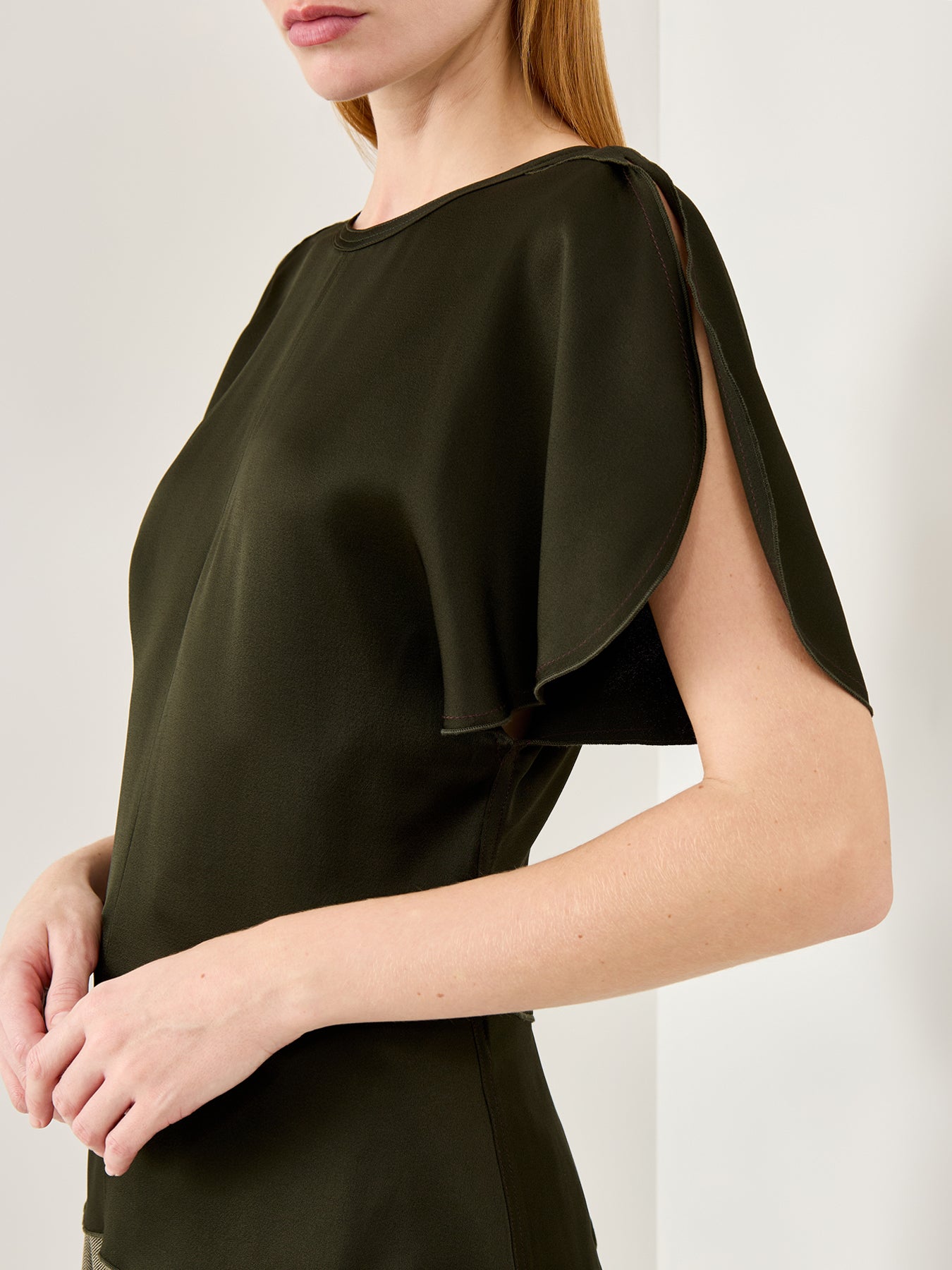 Bella Top Dark Olive