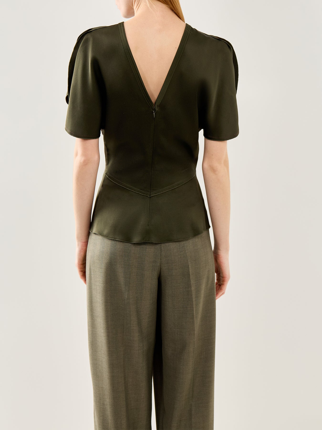 Bella Top Dark Olive