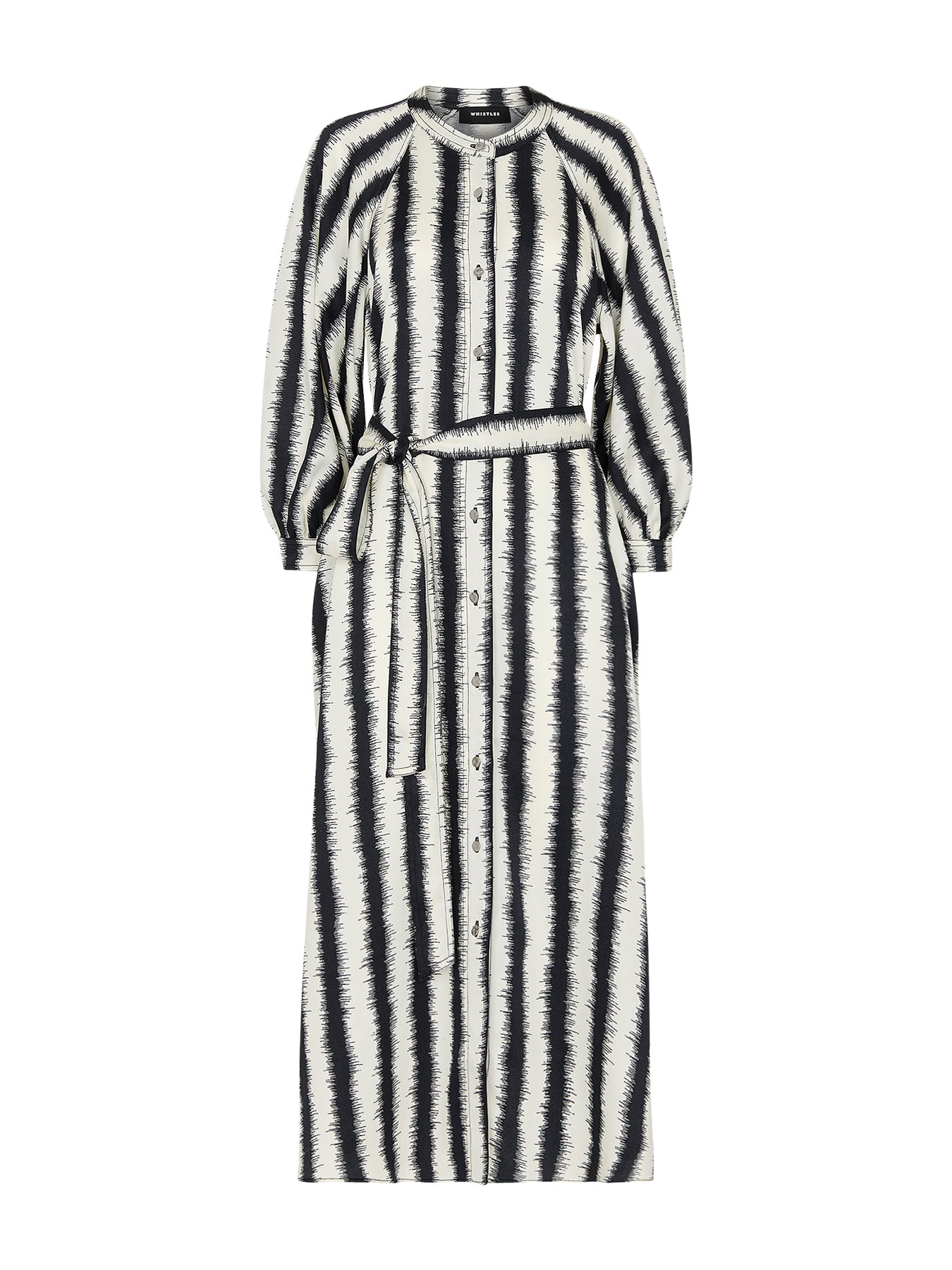 Ivory/Multi Hazy Stripe Mabel Dress