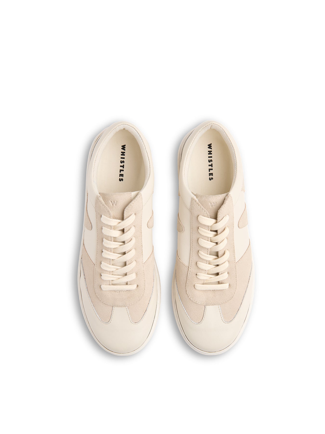 Suede Leather Mix Trainer