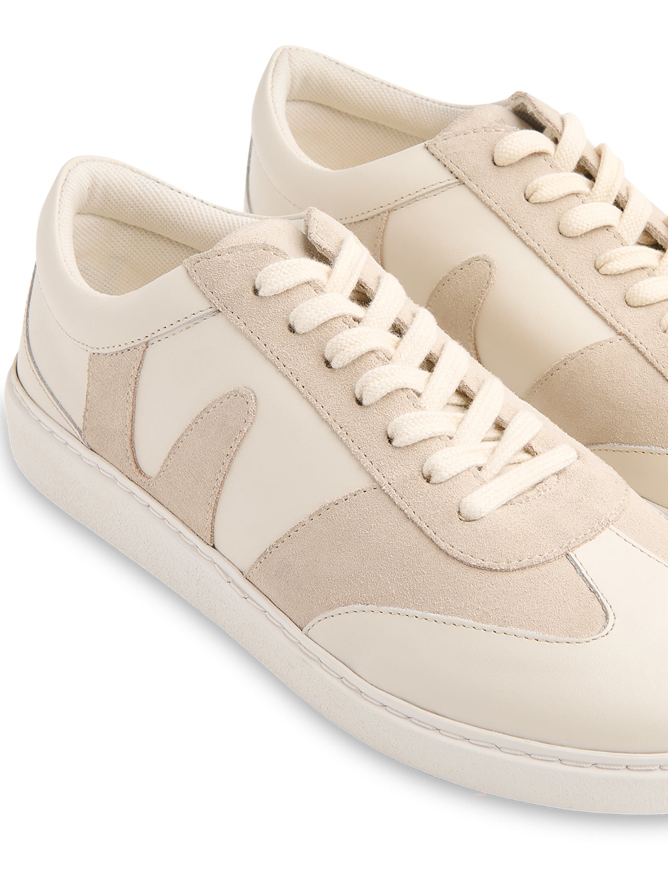 Suede Leather Mix Trainer