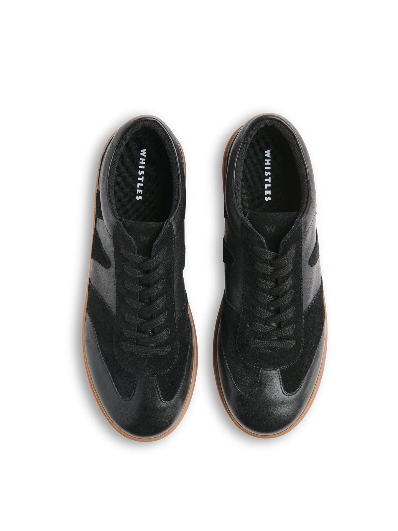 Suede Leather Mix Trainer