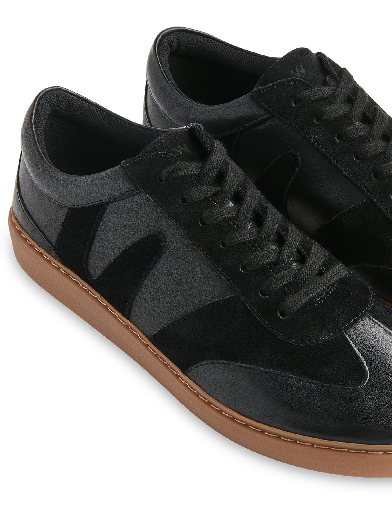 Suede Leather Mix Trainer