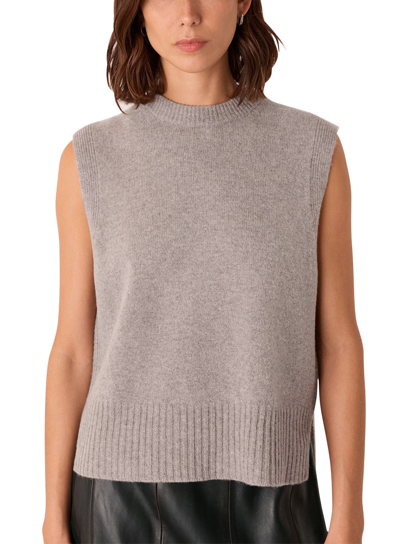 Wool Sleeveless Tank