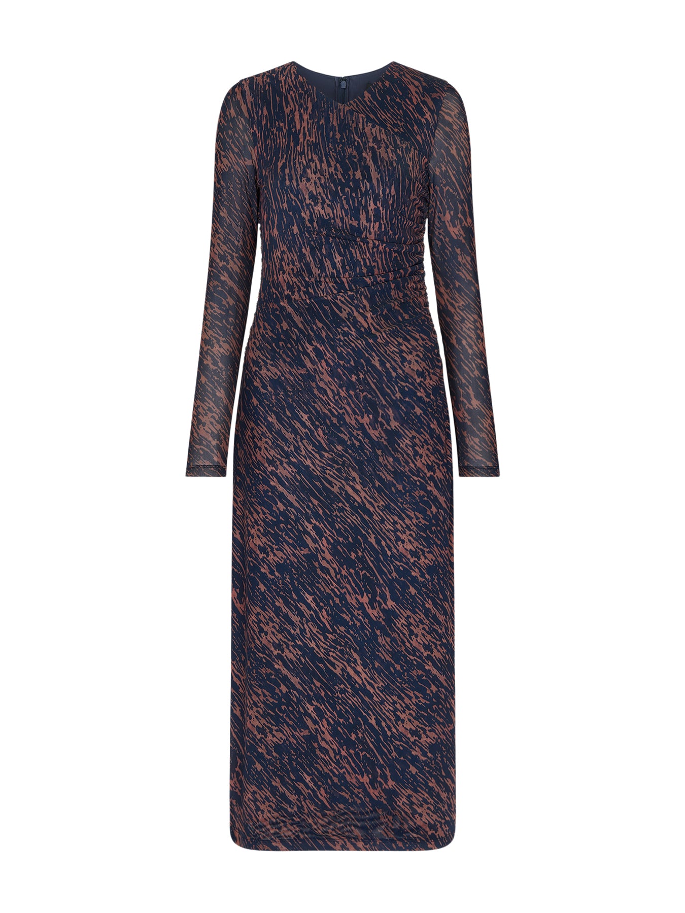 Abstract Marks Mesh Dress