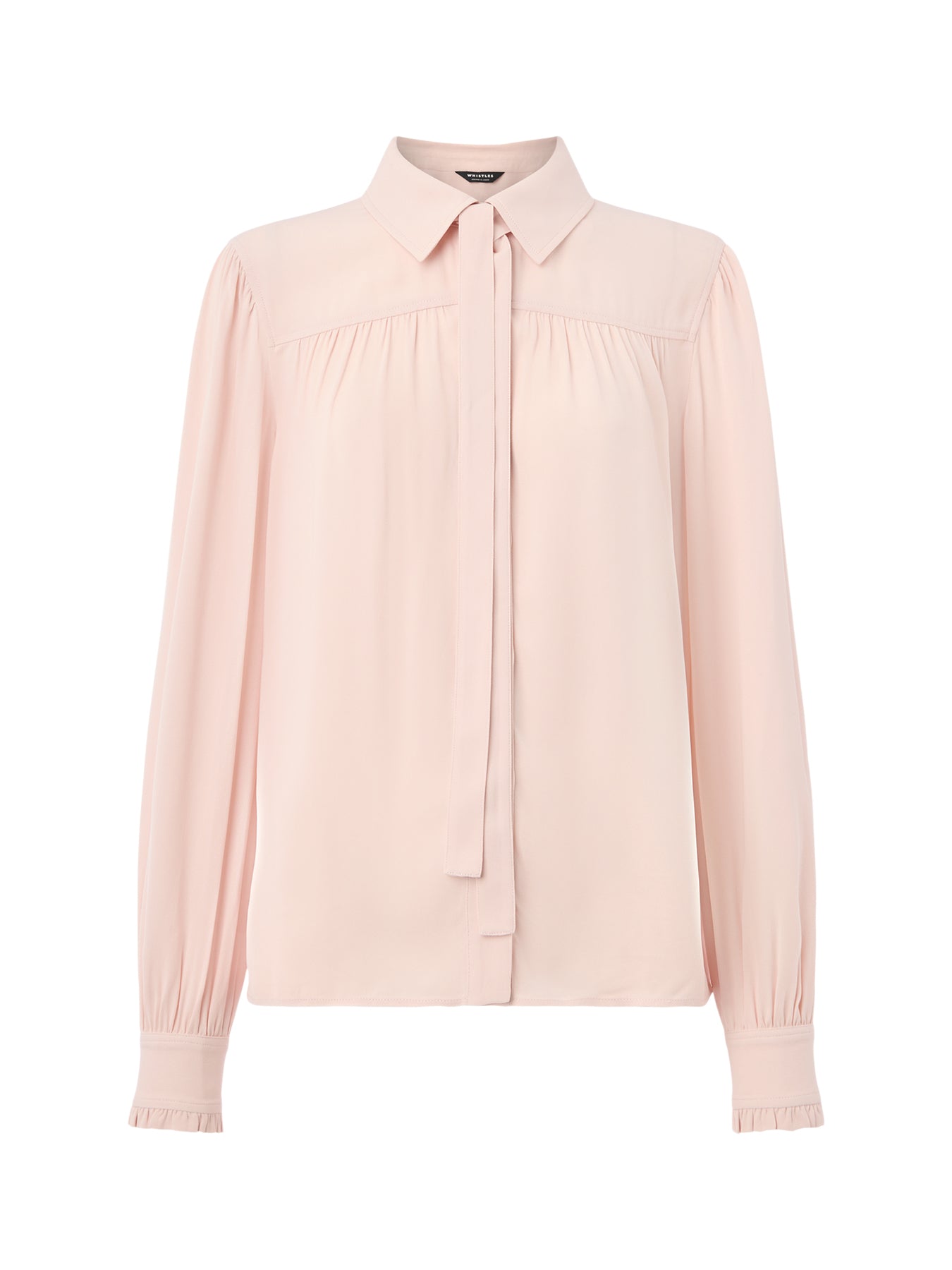 Tie Detail Crepe Blouse