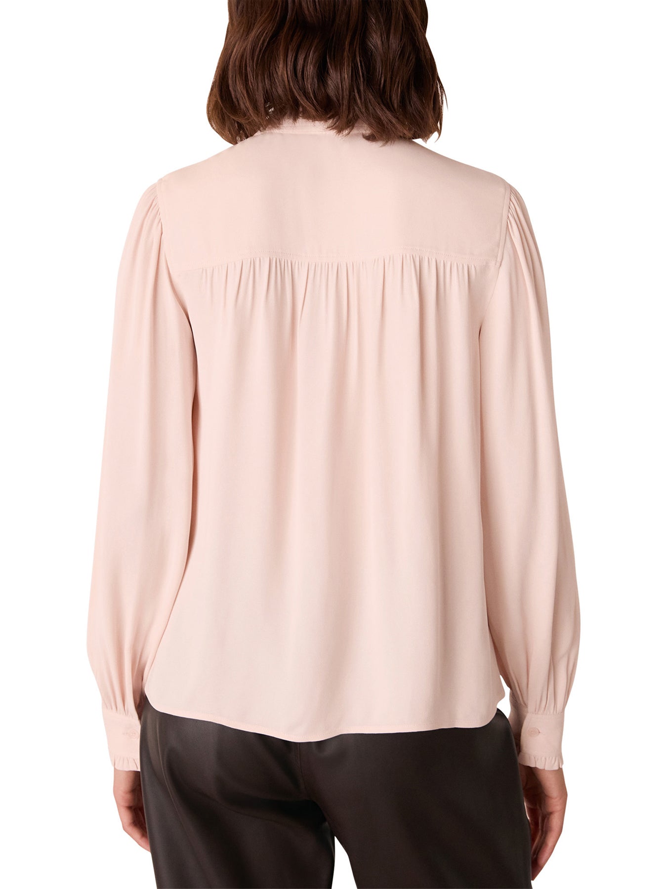 Tie Detail Crepe Blouse