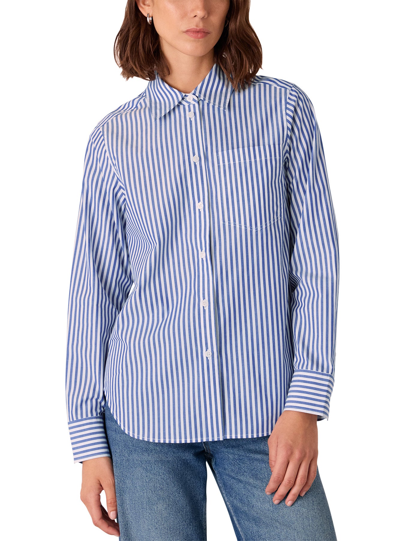 Relaxed Fit Stripe Shirt