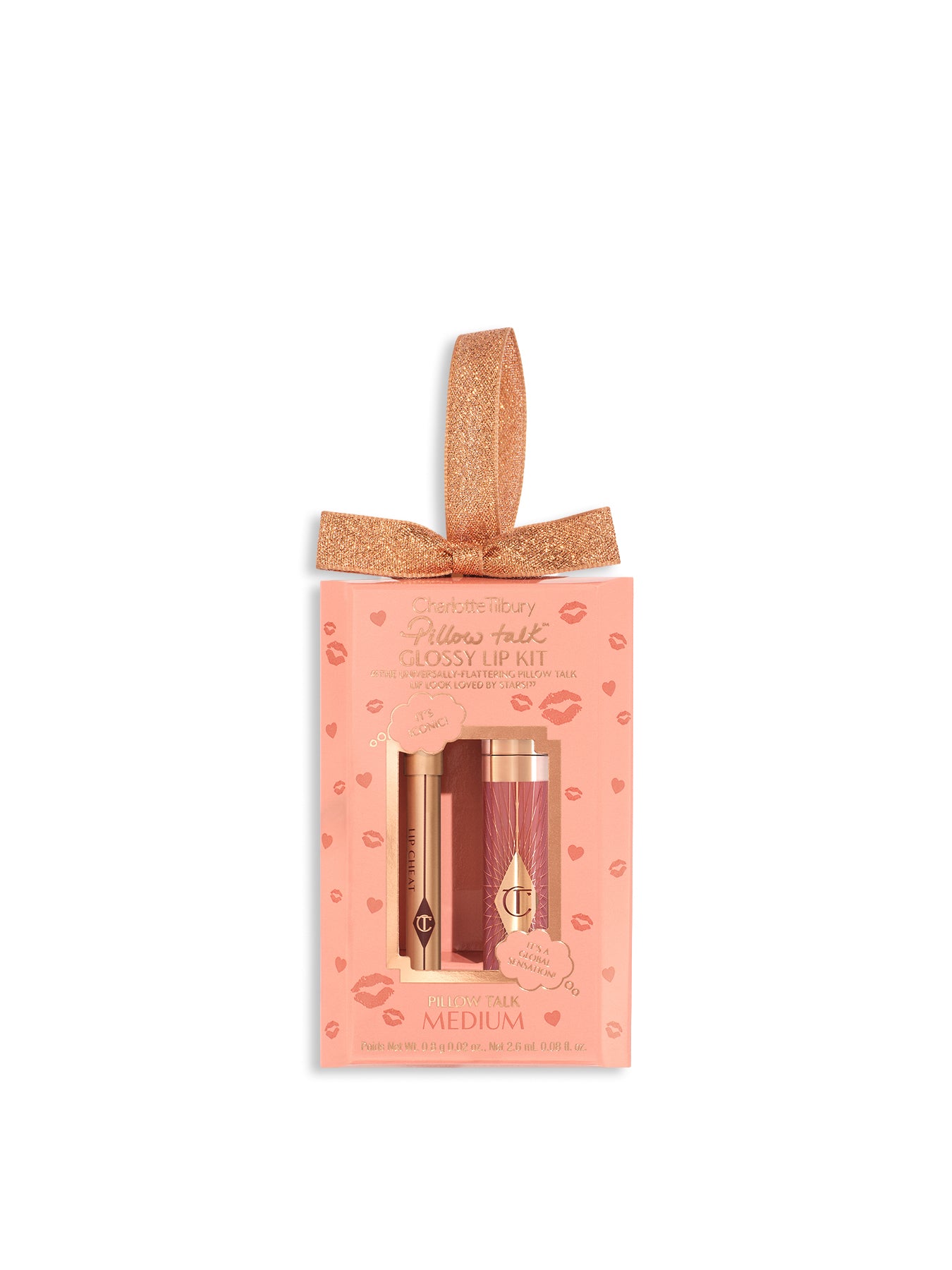 Pillow Talk Mini Glossy Lips Duo Medium