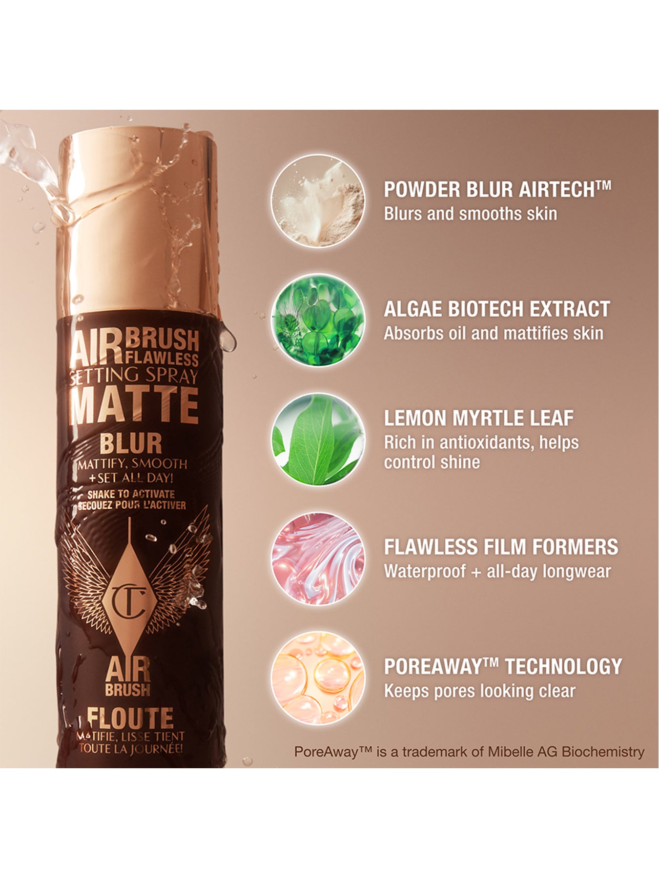 Airbrush Flawless Setting Spray Matte Travel Size