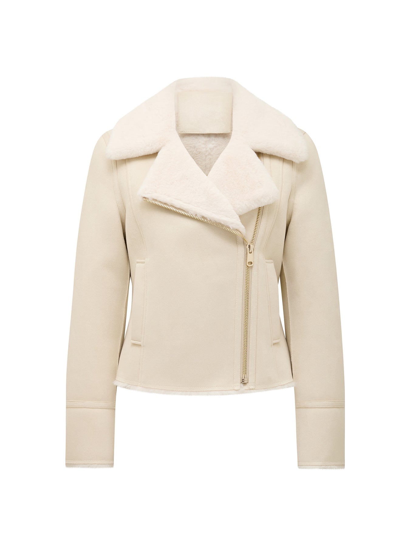 Penny Faux Fur Aviator Jacket