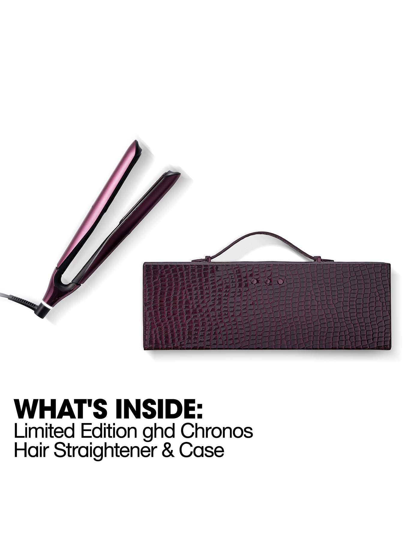 Chronos Hair Straightener in Cherry Chic