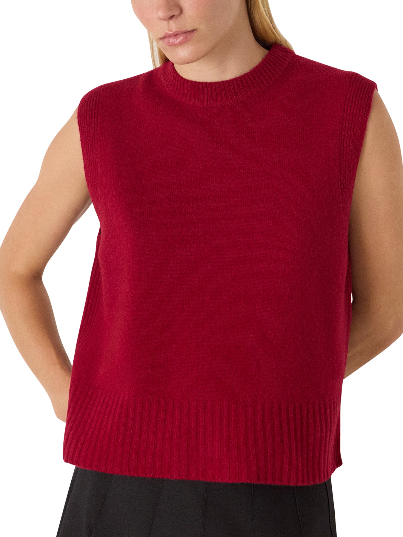 Wool Sleeveless Tank