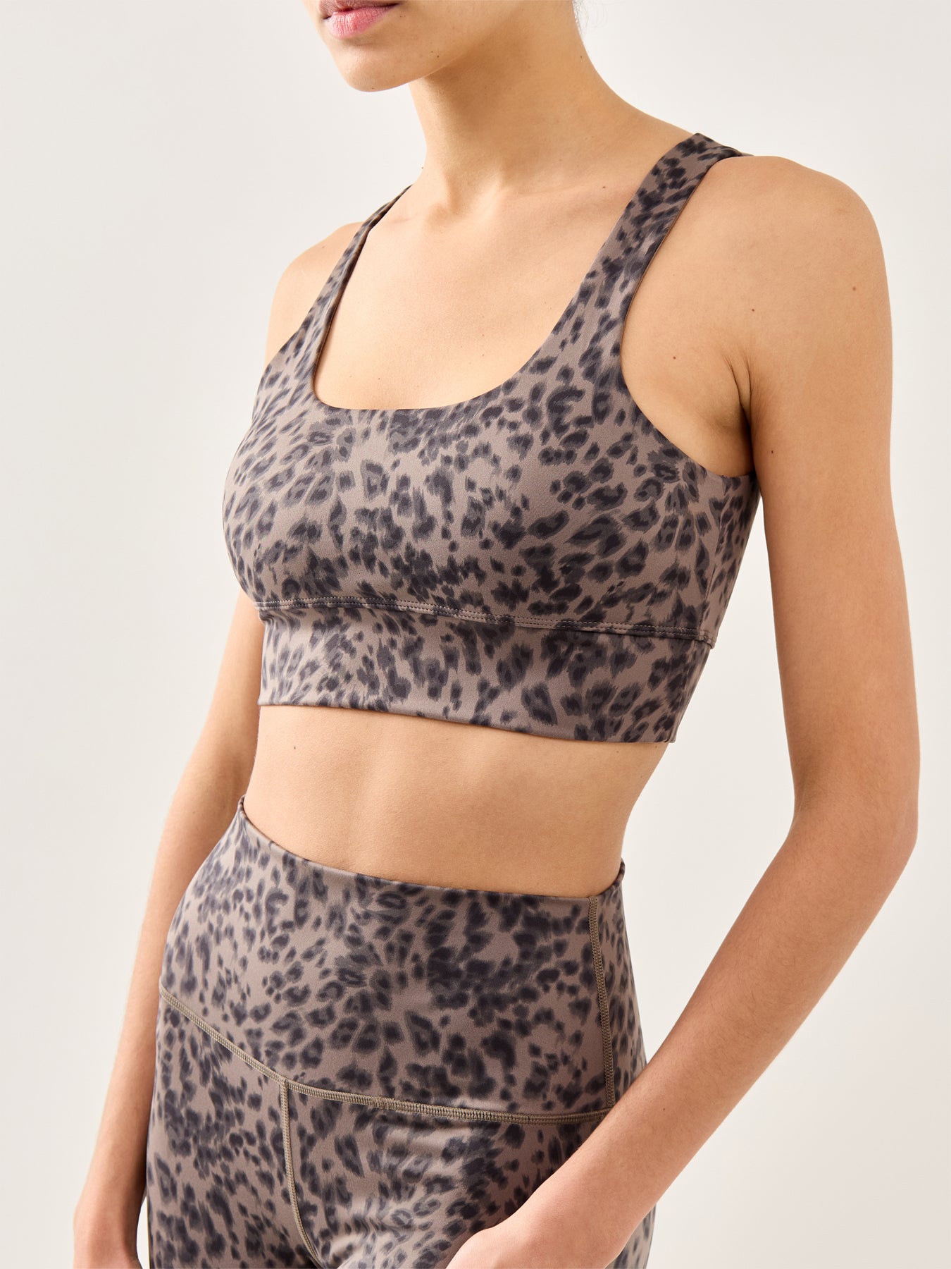 Freesoft Cori Bra Brown Contrast Cheetah