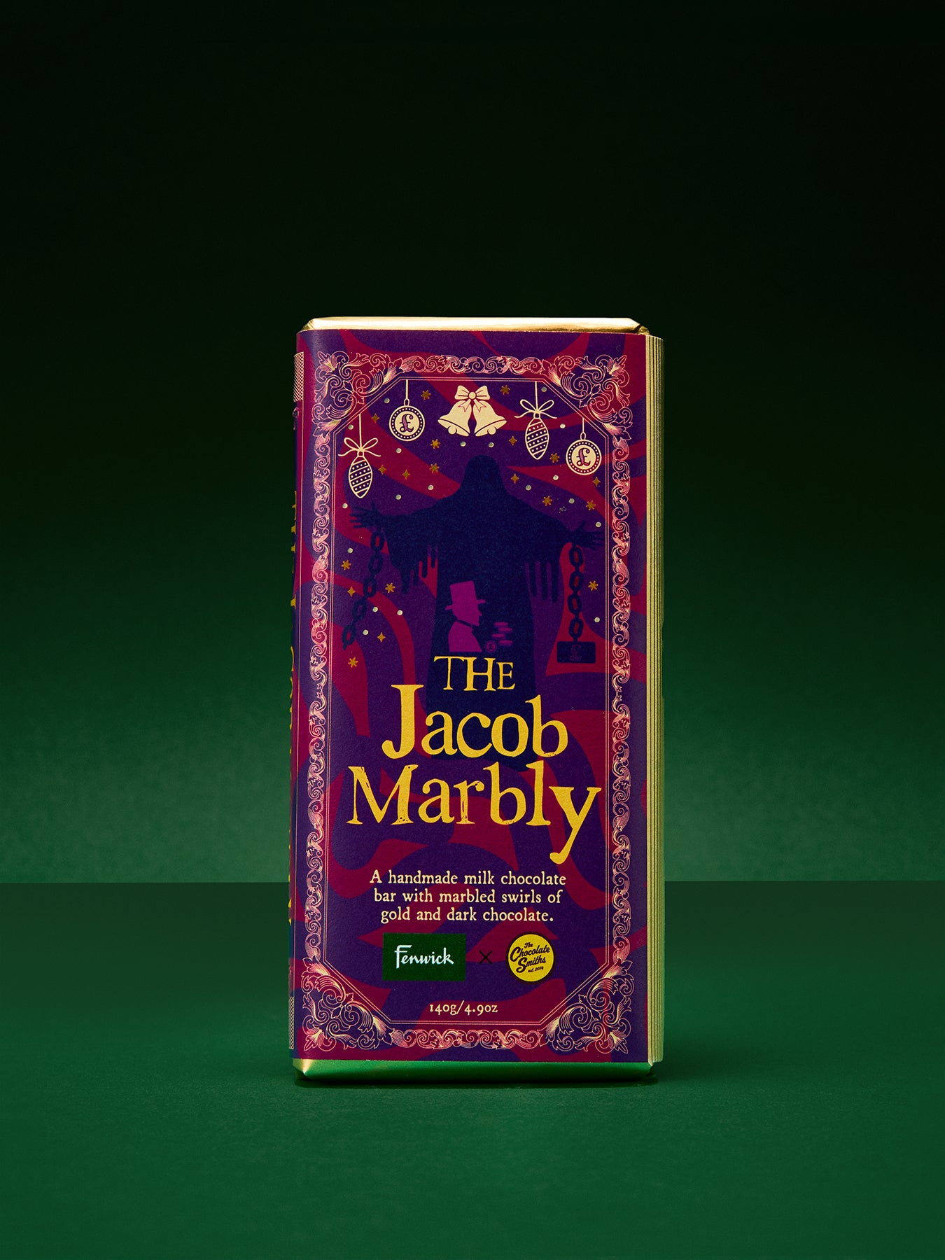 The Chocolate Smiths Exclusive Jacob Marbly Chocolate Bar