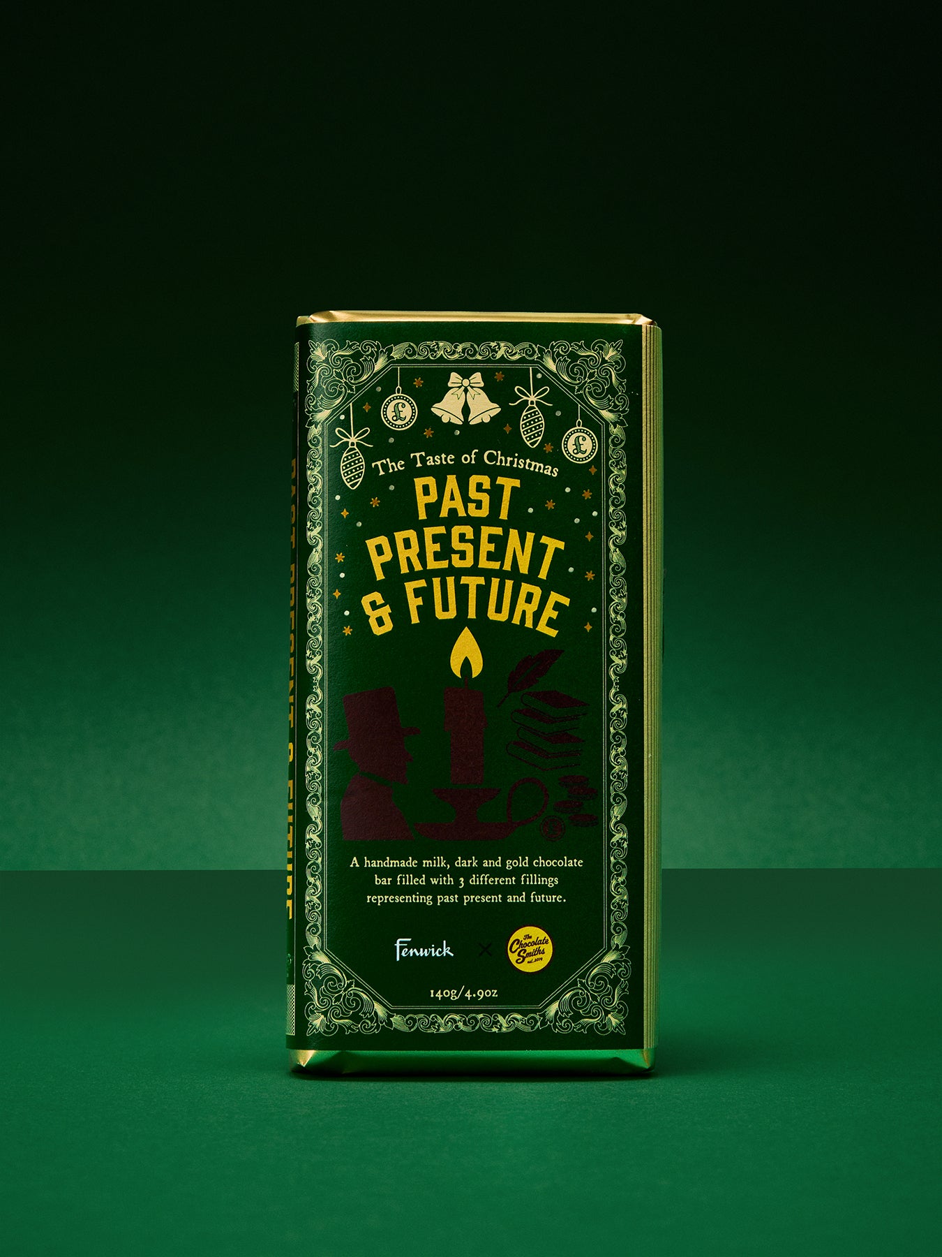 The Chocolate Smiths Exclusive Past, Present and Future Chocolate Bar