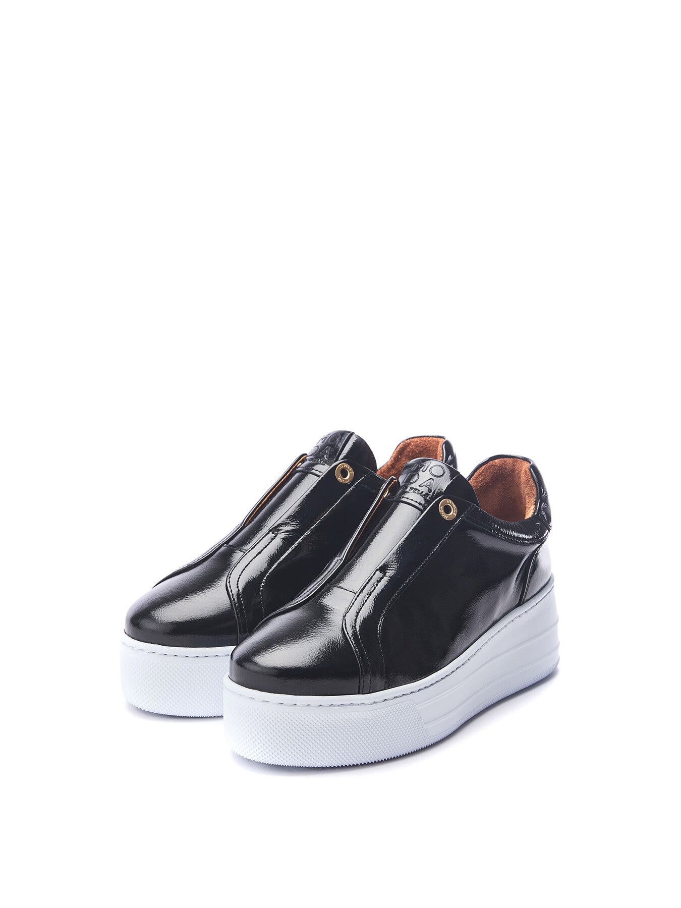 Aneeba Patent Leather Trainers
