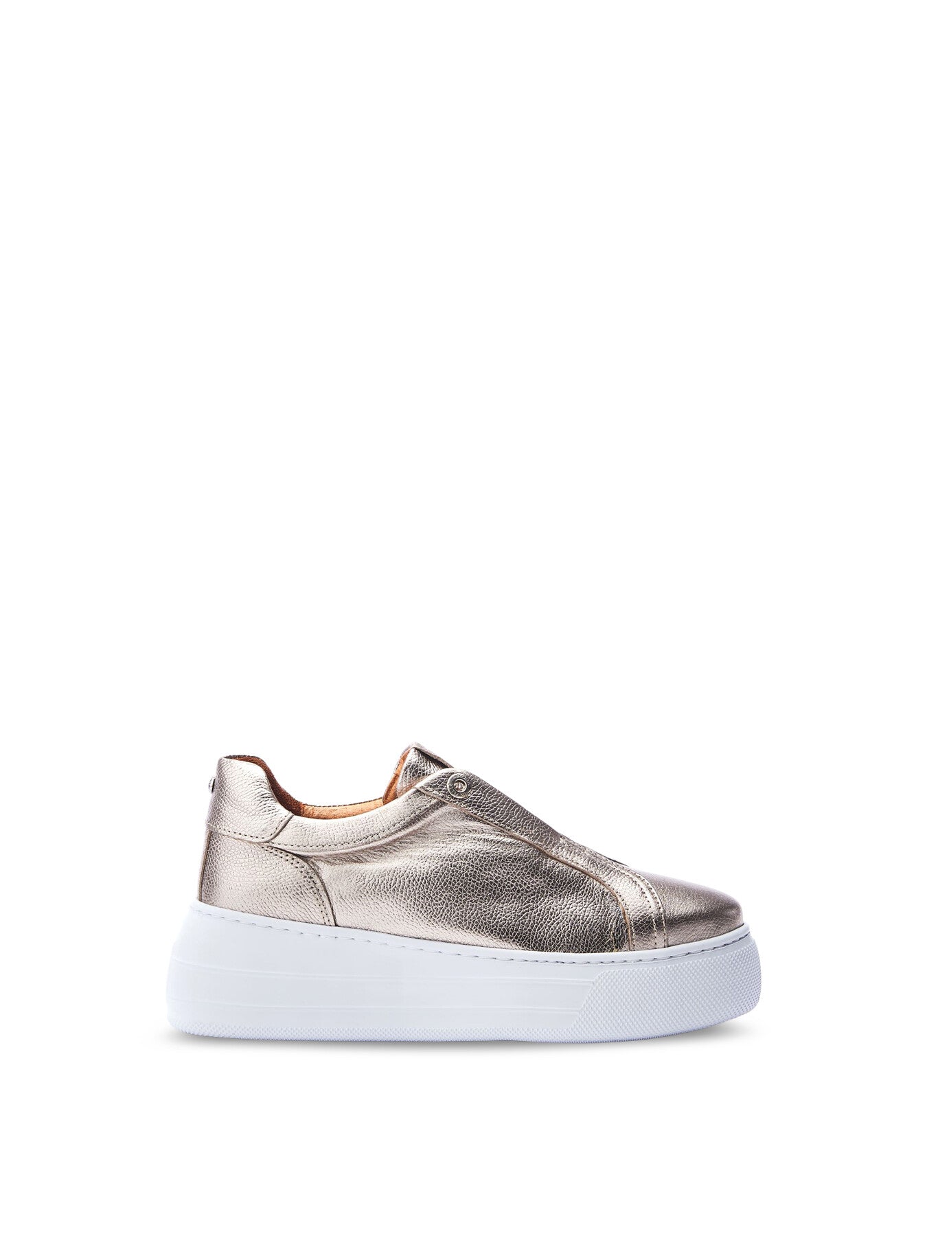 Aneeba Metallic Leather Trainers
