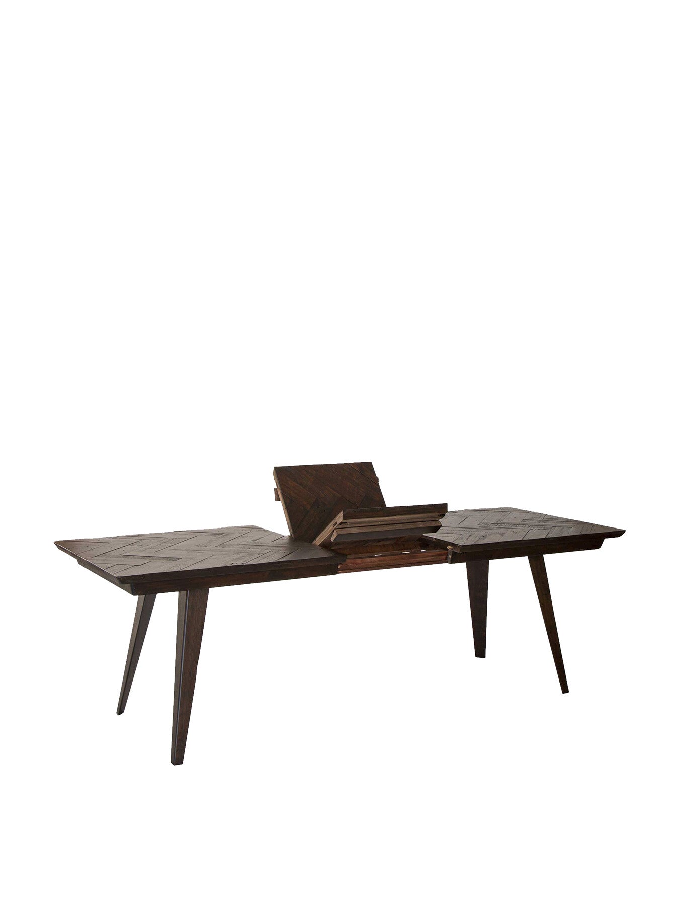 Elon Dark Herringbone Reclaimed Wood 186x100cm E