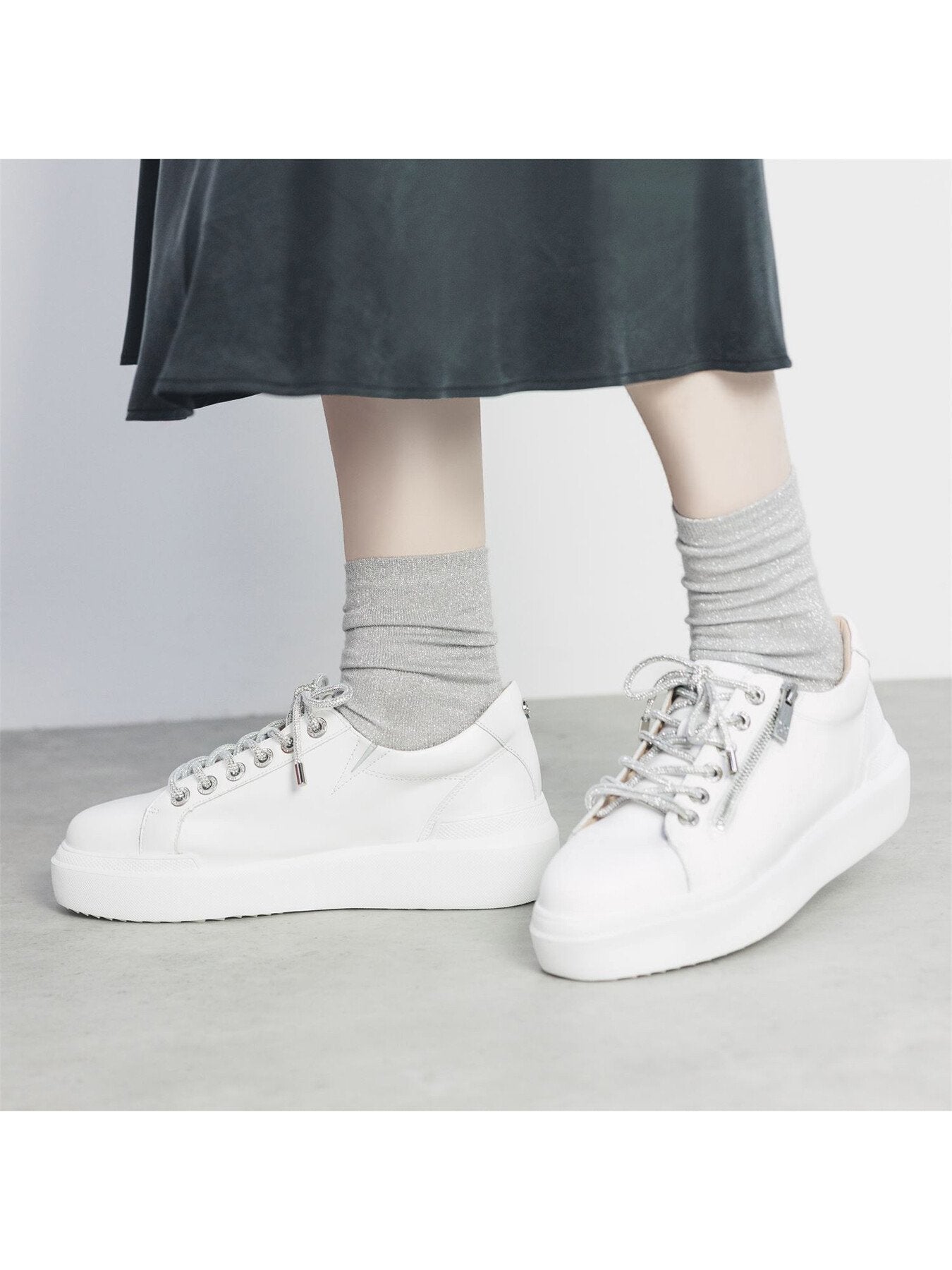 Banquette Leather Trainers