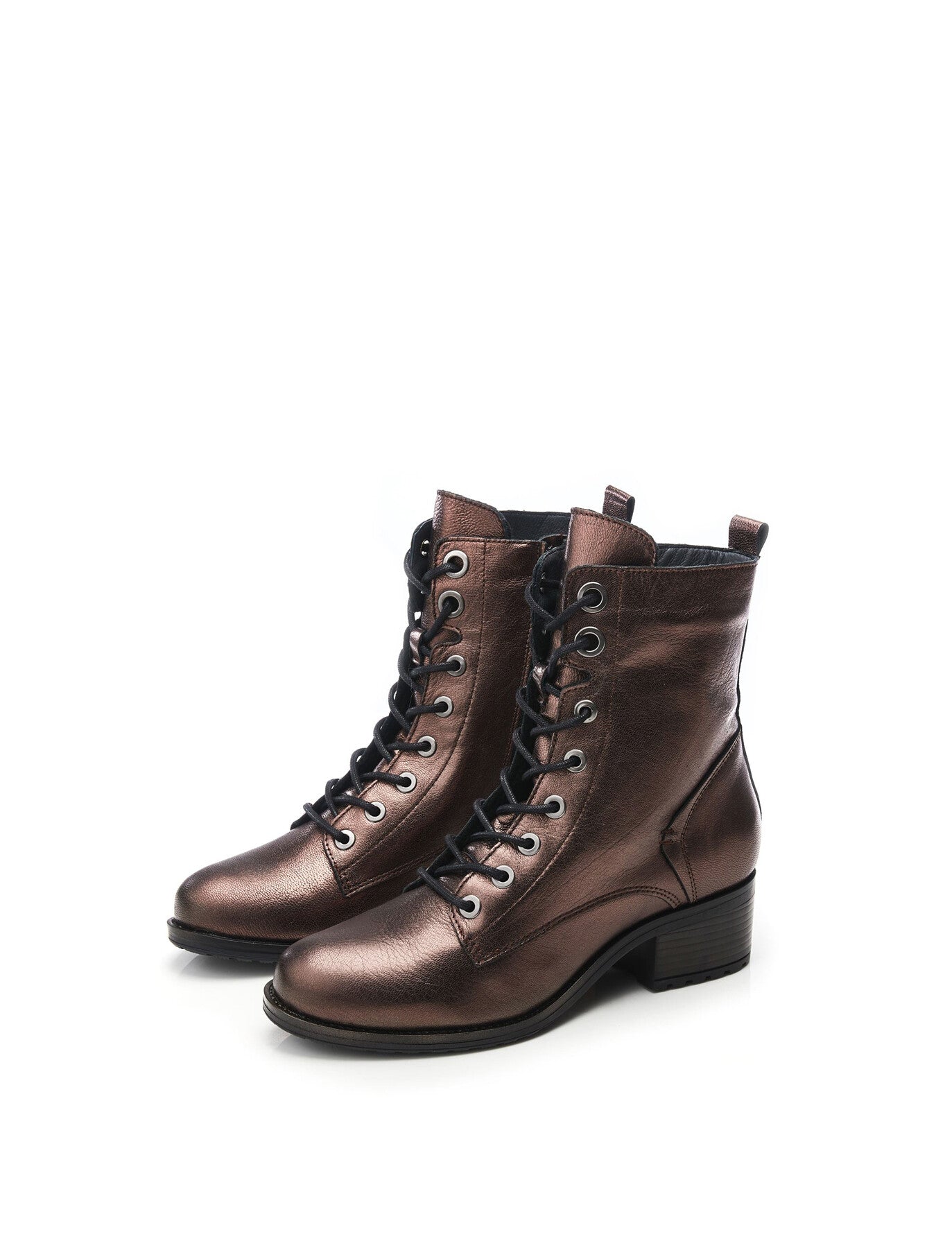 Bezzie Metallic Leather Boots