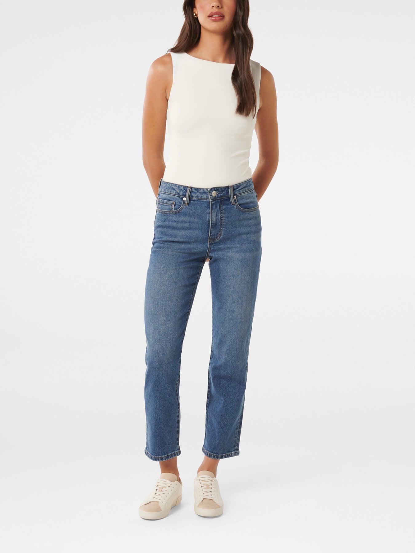 Niki Ankle Straight Leg Jeans
