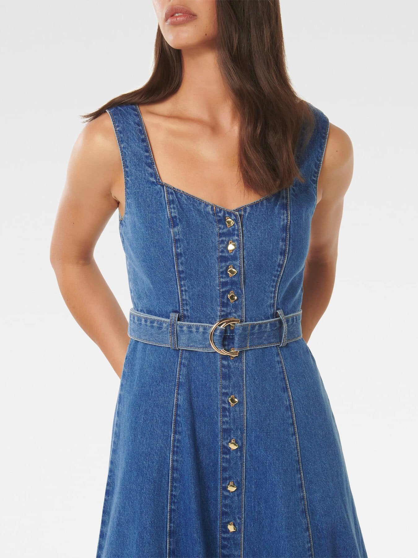 Maja Denim Dress