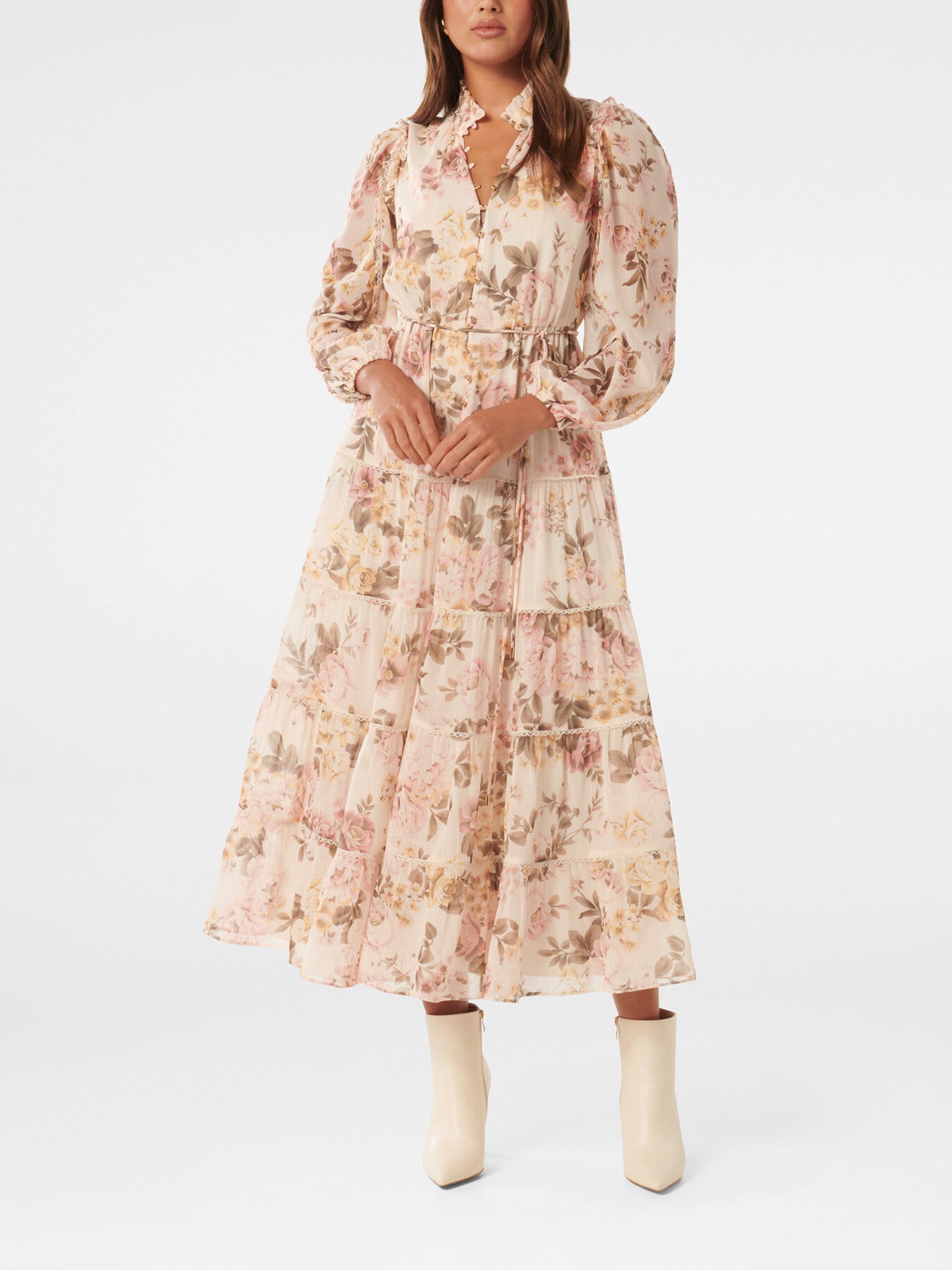 Jessie Button Down Midi Dress