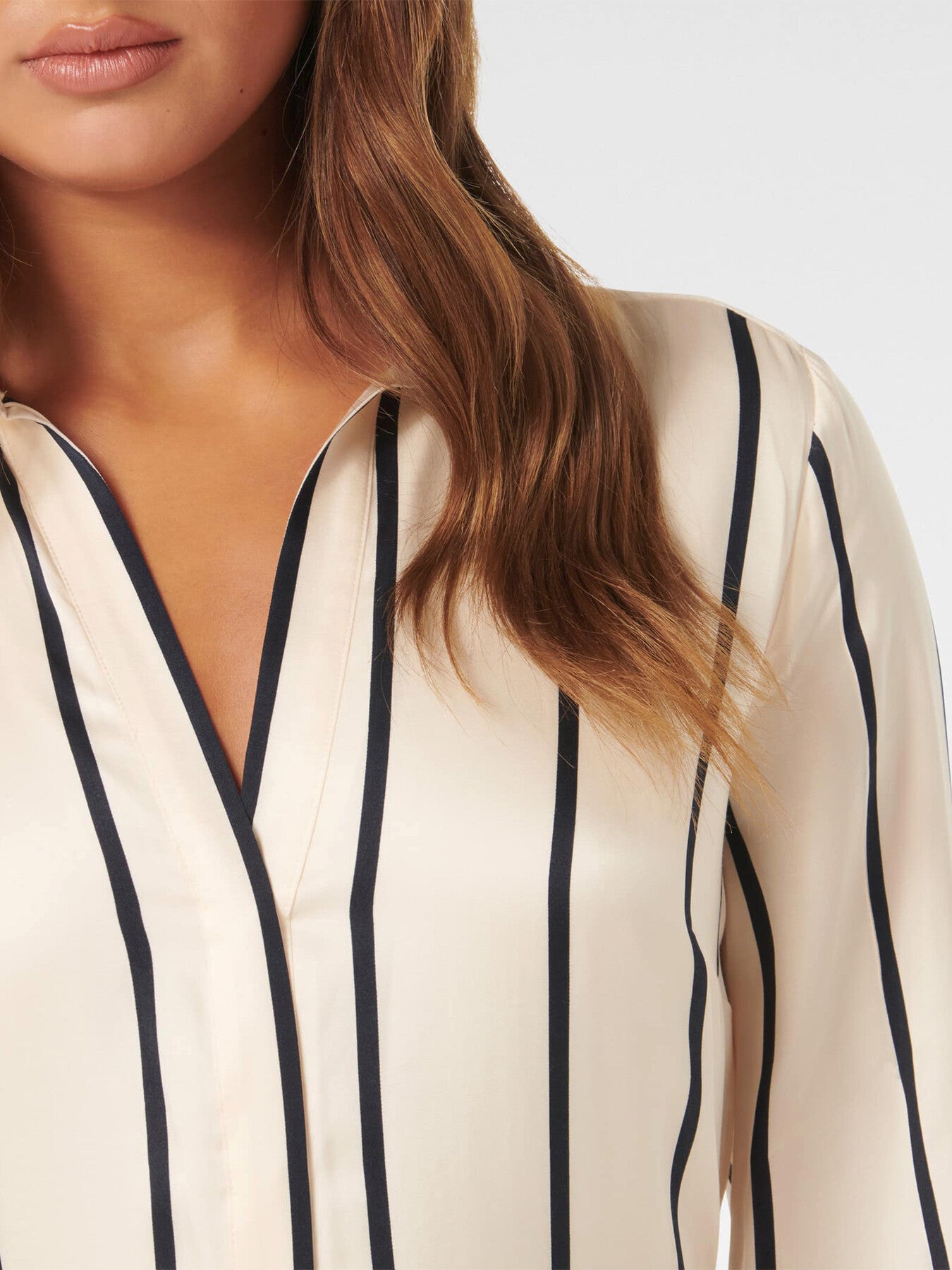 Janine Satin Midi Shirt Dress