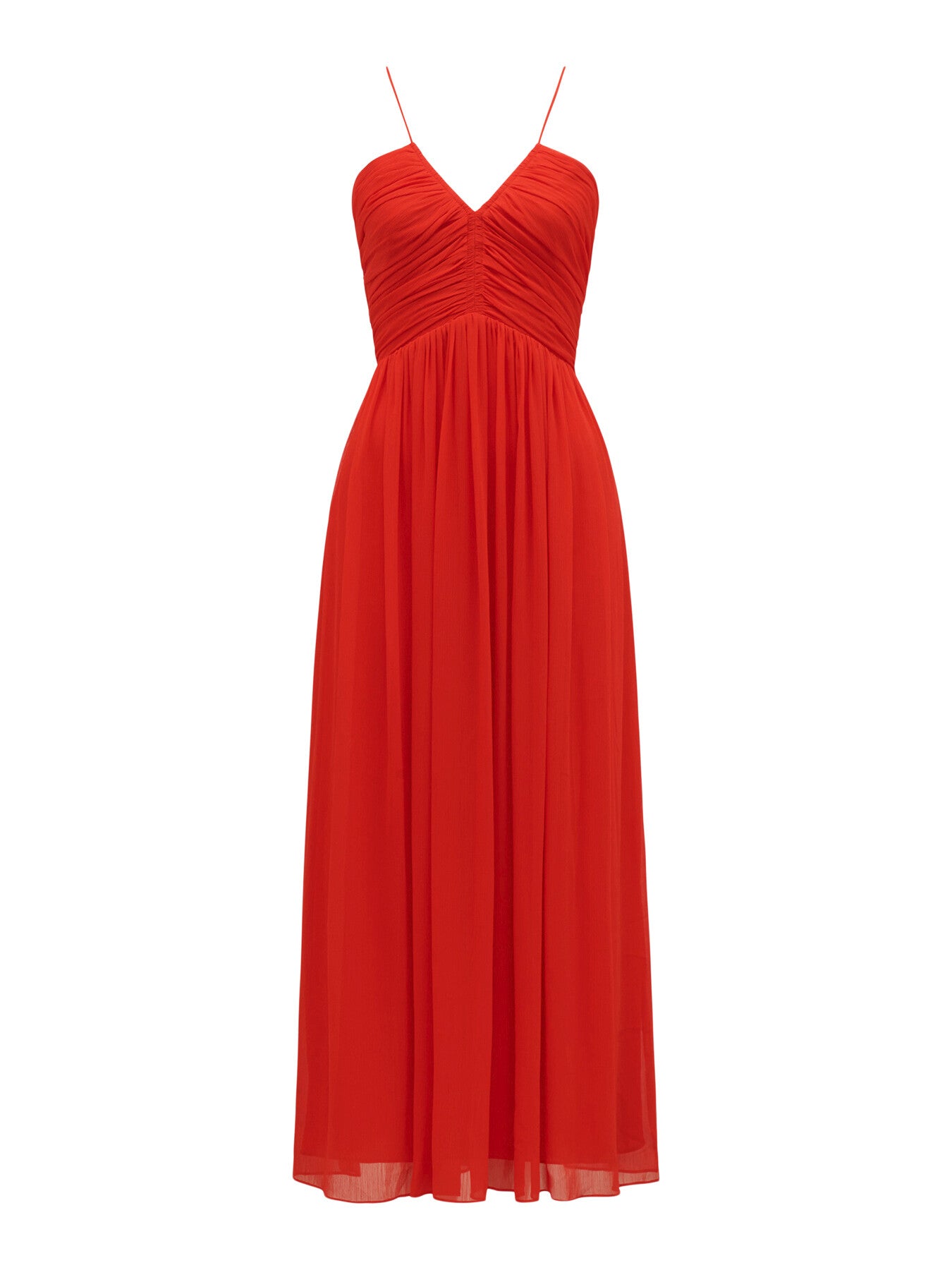 Nakita Ruched Bodice Maxi Dress